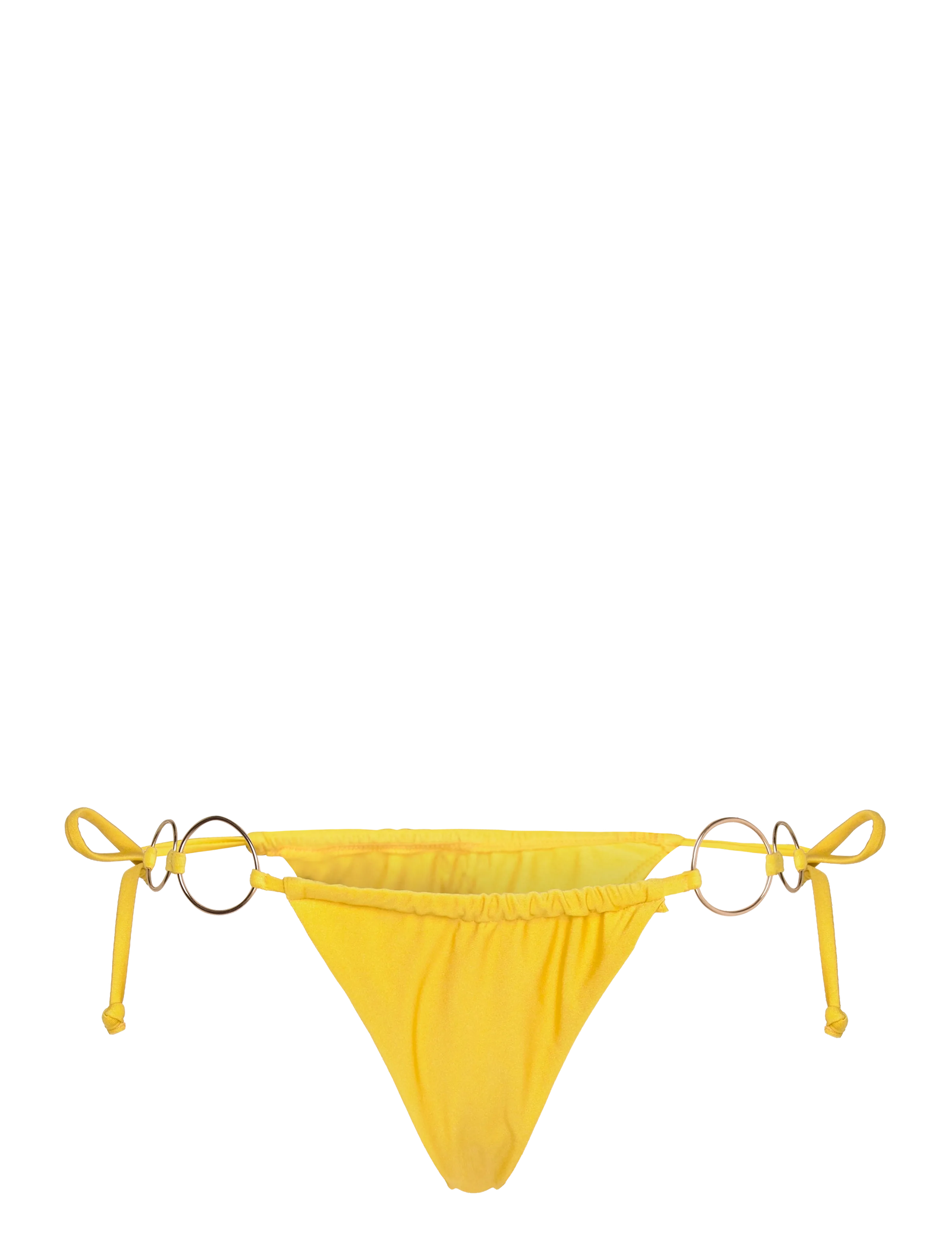 Bardot LEALA RING DETAIL BOTTOMS - Bikinier - MARIGOLD / yellow