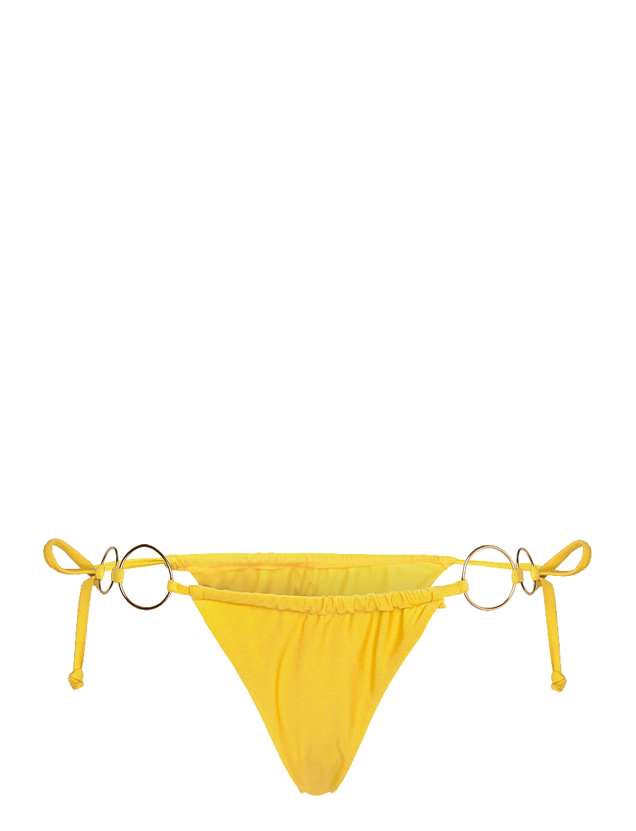 Bardot - LEALA RING DETAIL BOTTOMS - side tie bikinitrosor - marigold - 0