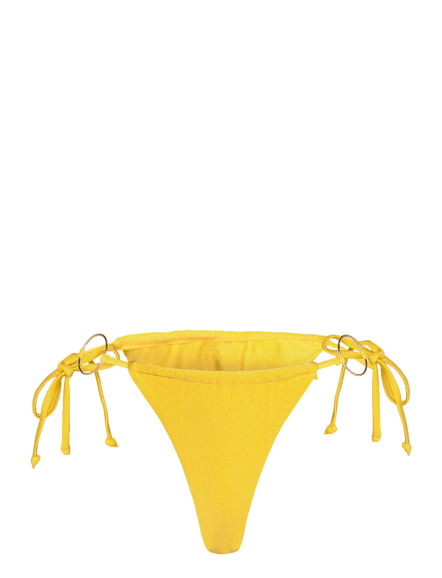 Bardot - LEALA RING DETAIL BOTTOMS - side tie bikinitrosor - marigold - 1