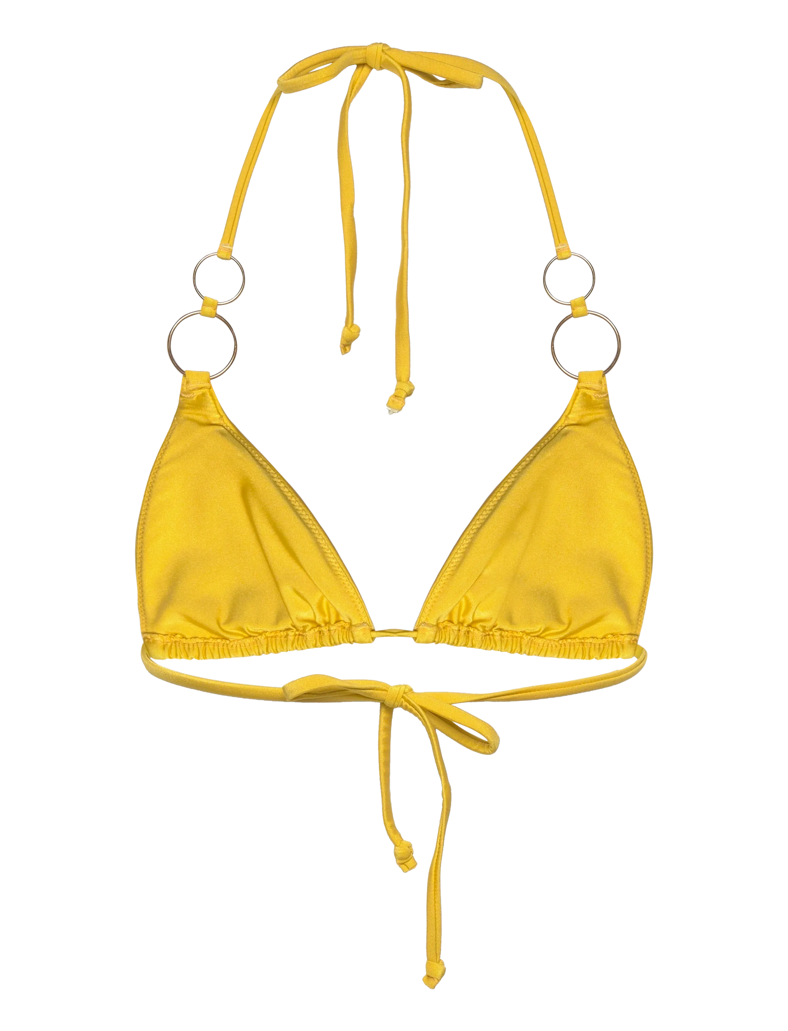 Bardot - LEALA RING DETAIL BIKINI TOP - dreieck-bikini-oberteile - marigold - 1