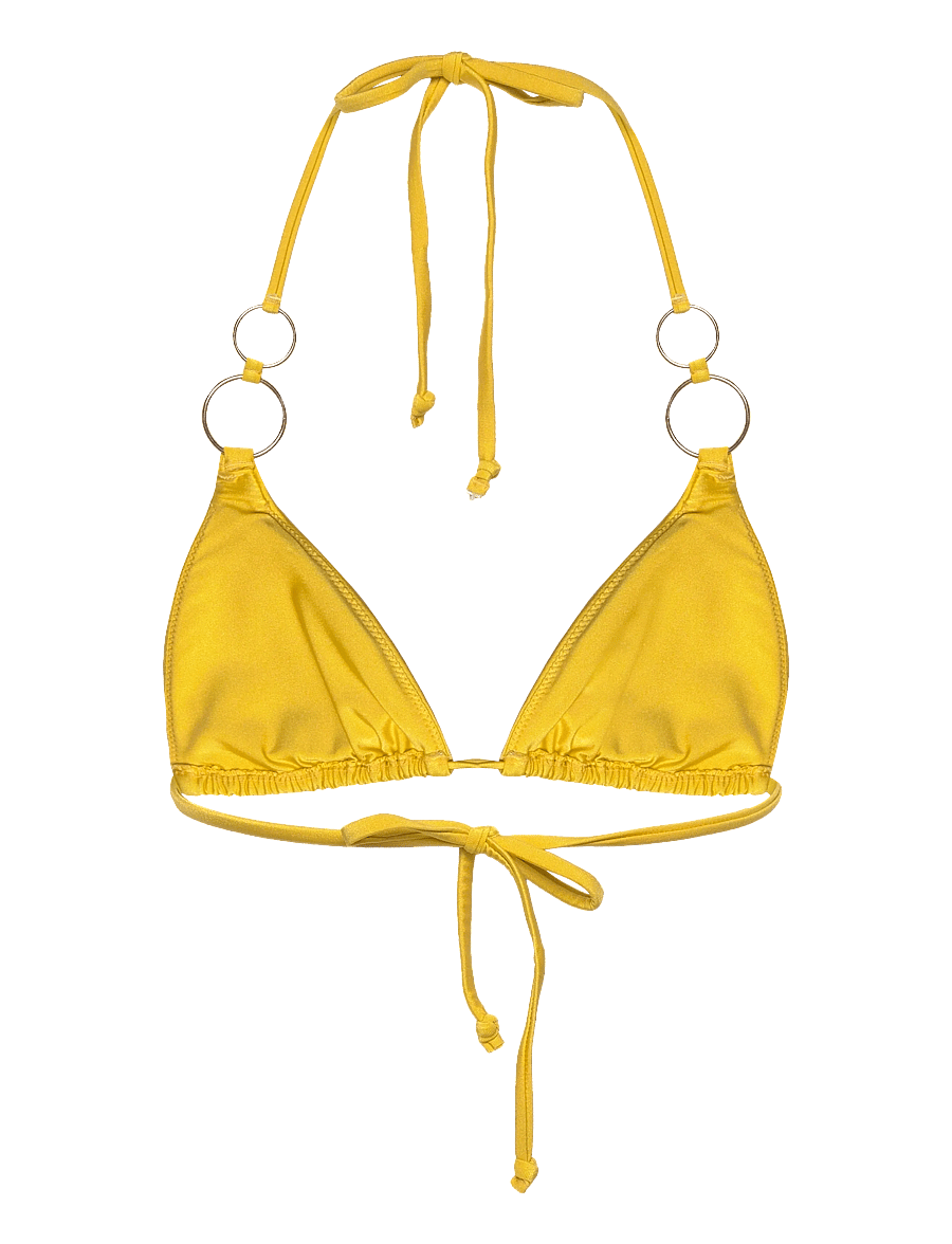 Bardot - LEALA RING DETAIL BIKINI TOP - dreieck-bikini-oberteile - marigold - 1