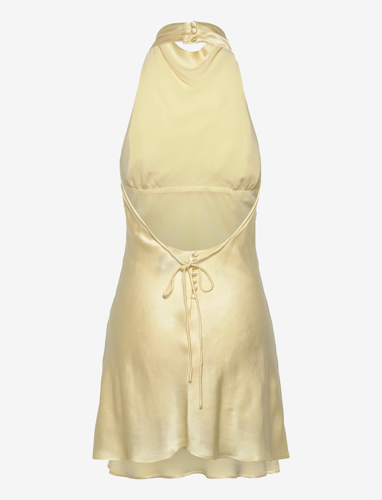 Bardot - KRISTINA COWL NECK MINI DRESS - short dresses - buttercup - 1