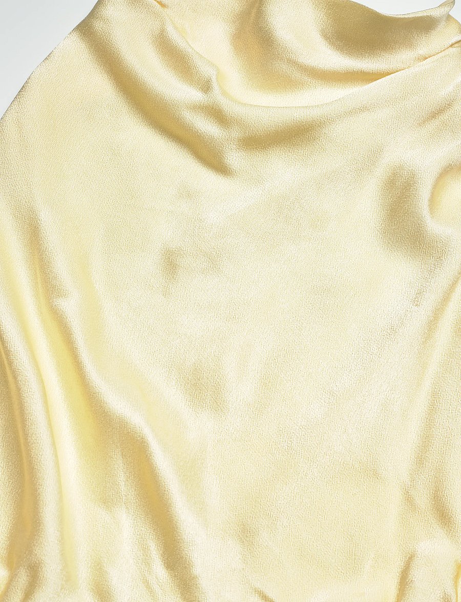 Bardot - KRISTINA COWL NECK MINI DRESS - kurze kleider - buttercup - 5