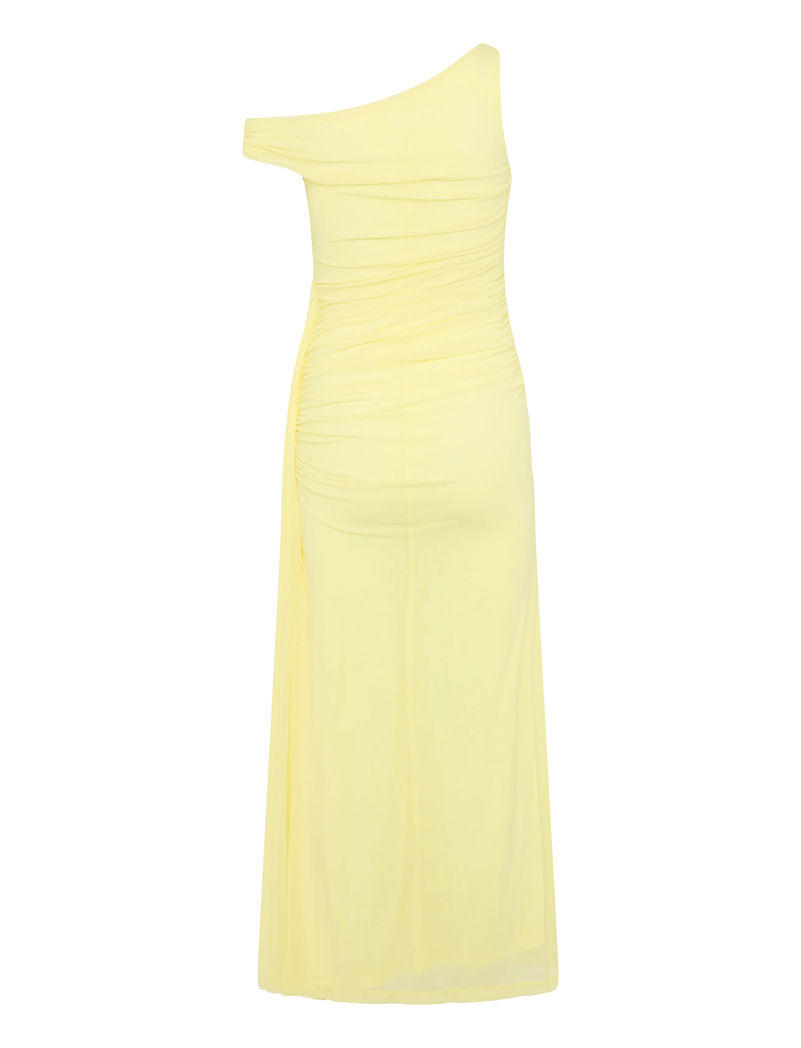 Bardot - LAYANA ASYM MAXI DRESS - maxi kjoler - canary ylw - 2