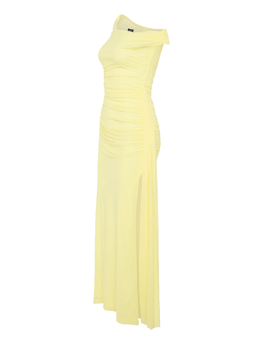 bardot layana asymmetric maxi dress Layana Asym Maxi Dress In Light Blue