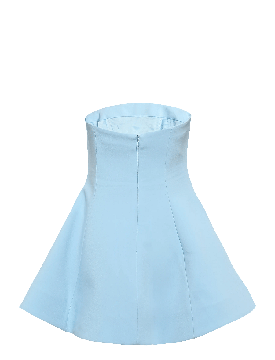 Bardot - NIKITA STRAPLESS MINI DRESS - korta klänningar - soft blue - 1