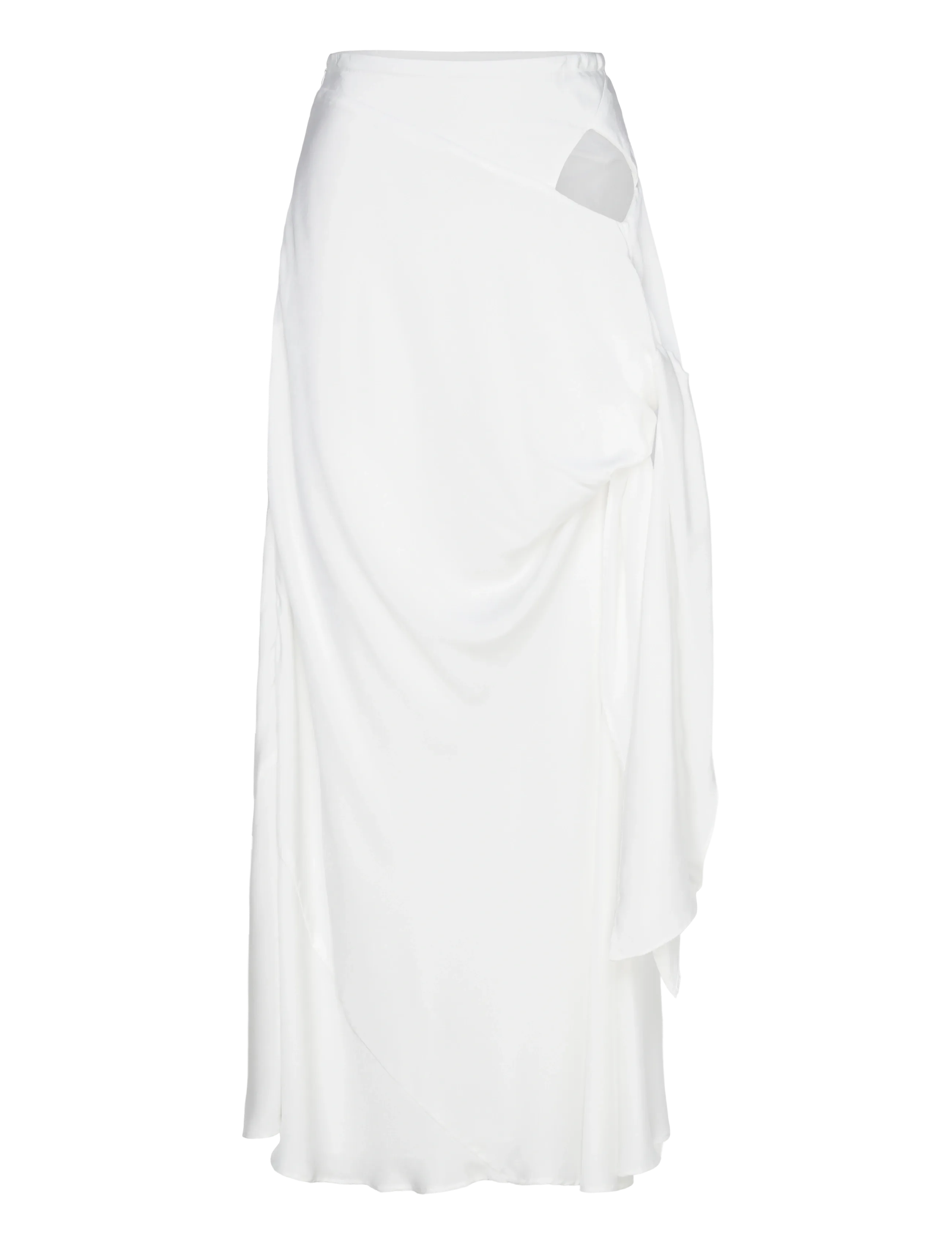 BARDOT Solene Cut Out Maxi Rock Weiß - M - Damen