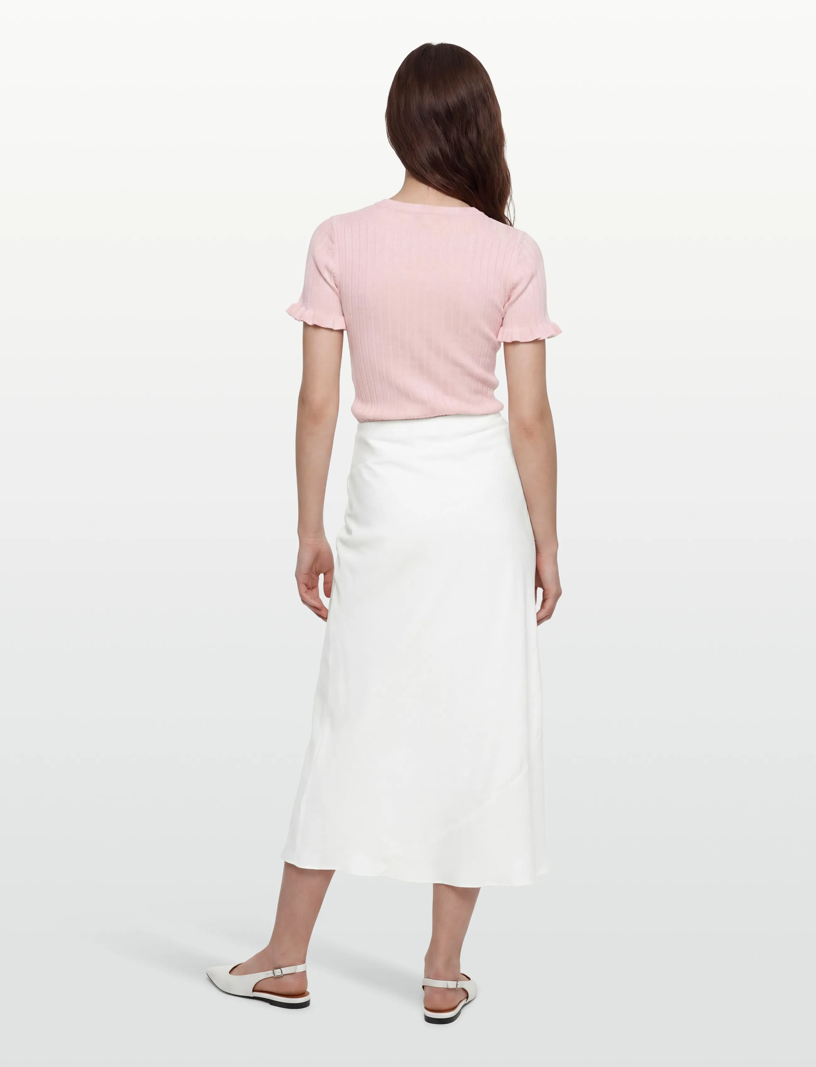 Bardot - SOLENE CUT OUT MAXI SKIRT - maxi nederdele - orchid wht - 5