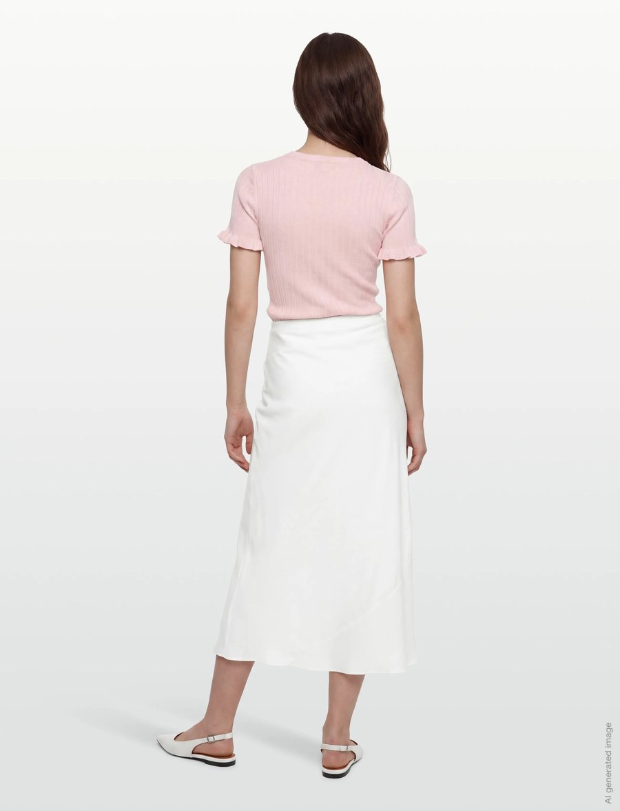 Bardot - SOLENE CUT OUT MAXI SKIRT - maksiseelikud - orchid wht - 5
