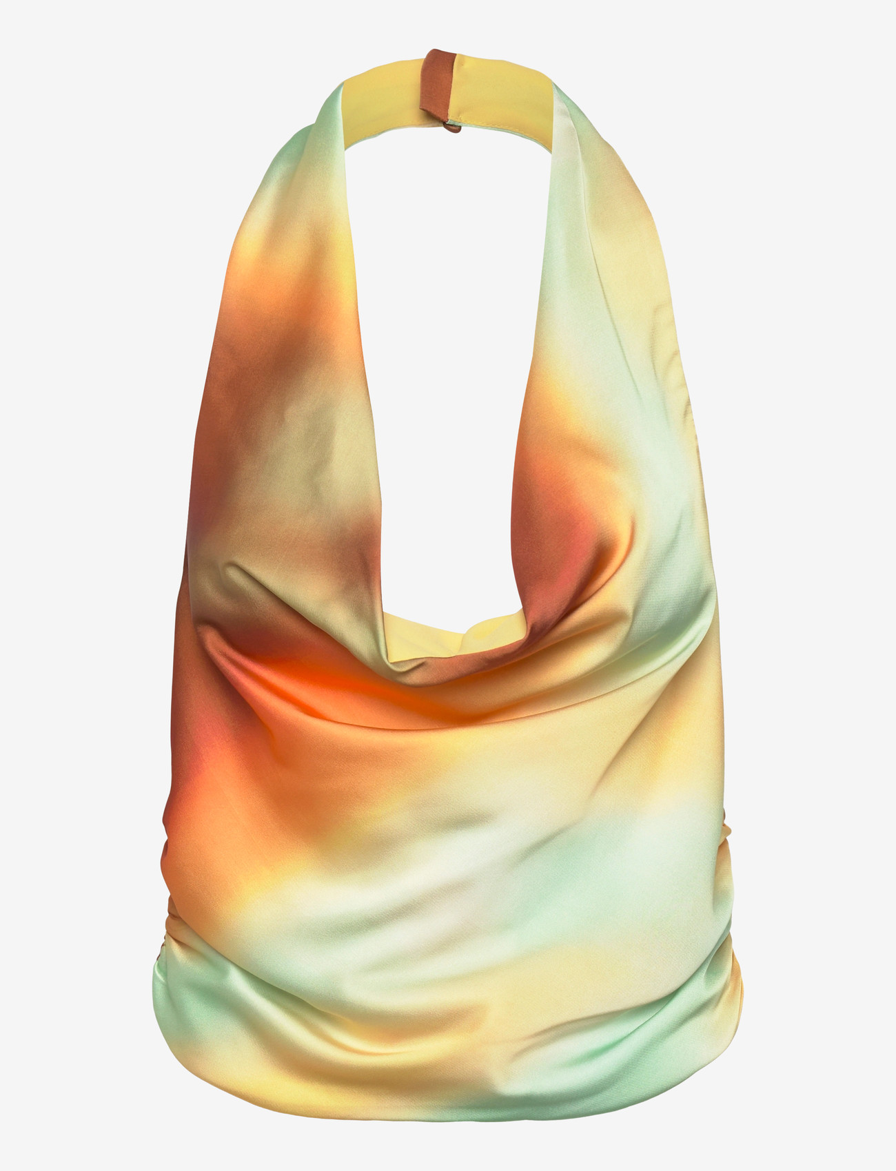 Bardot - MONET HALTER COWL NECK TOP - tanktops - sunrise - 0