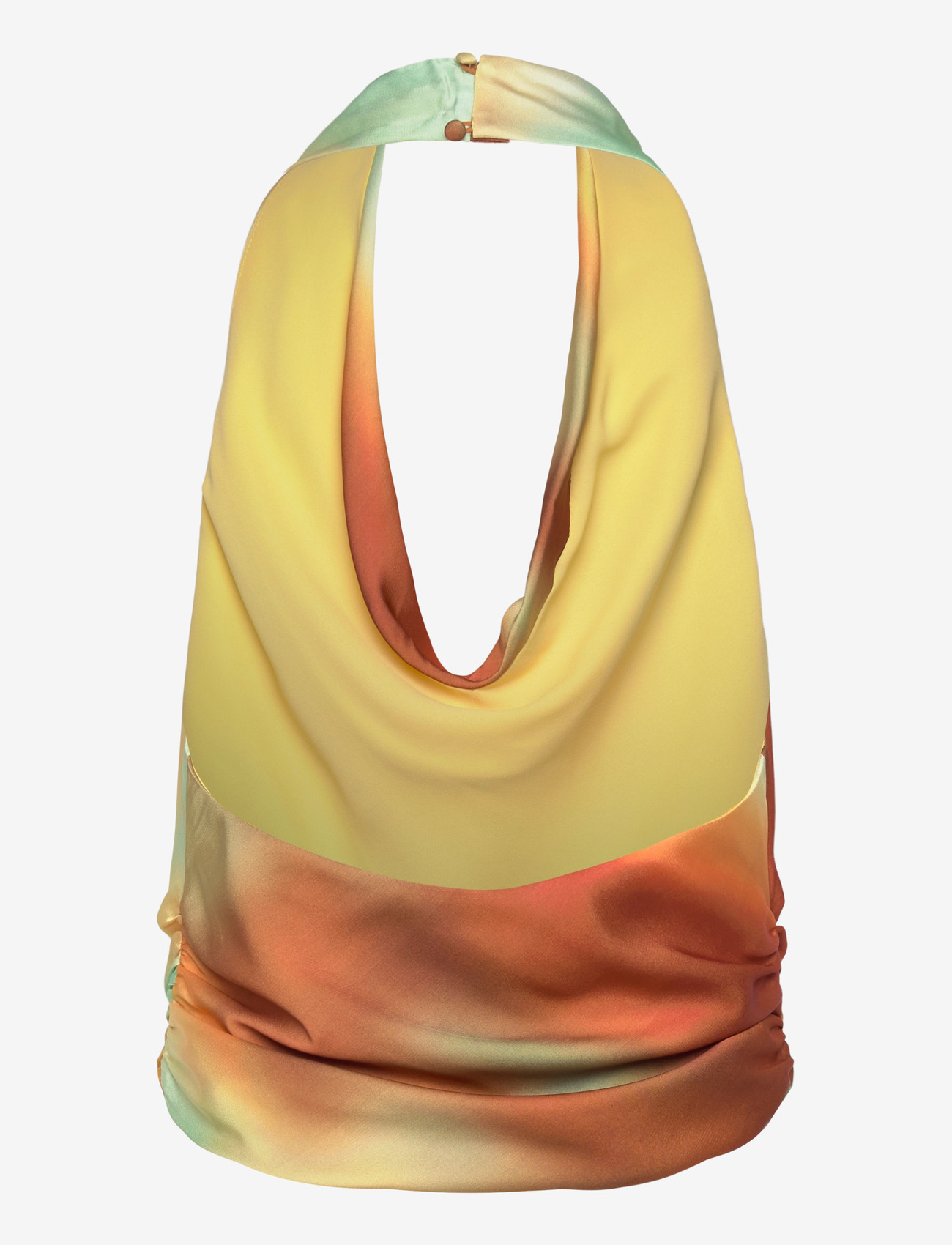 Bardot - MONET HALTER COWL NECK TOP - tanktops - sunrise - 1
