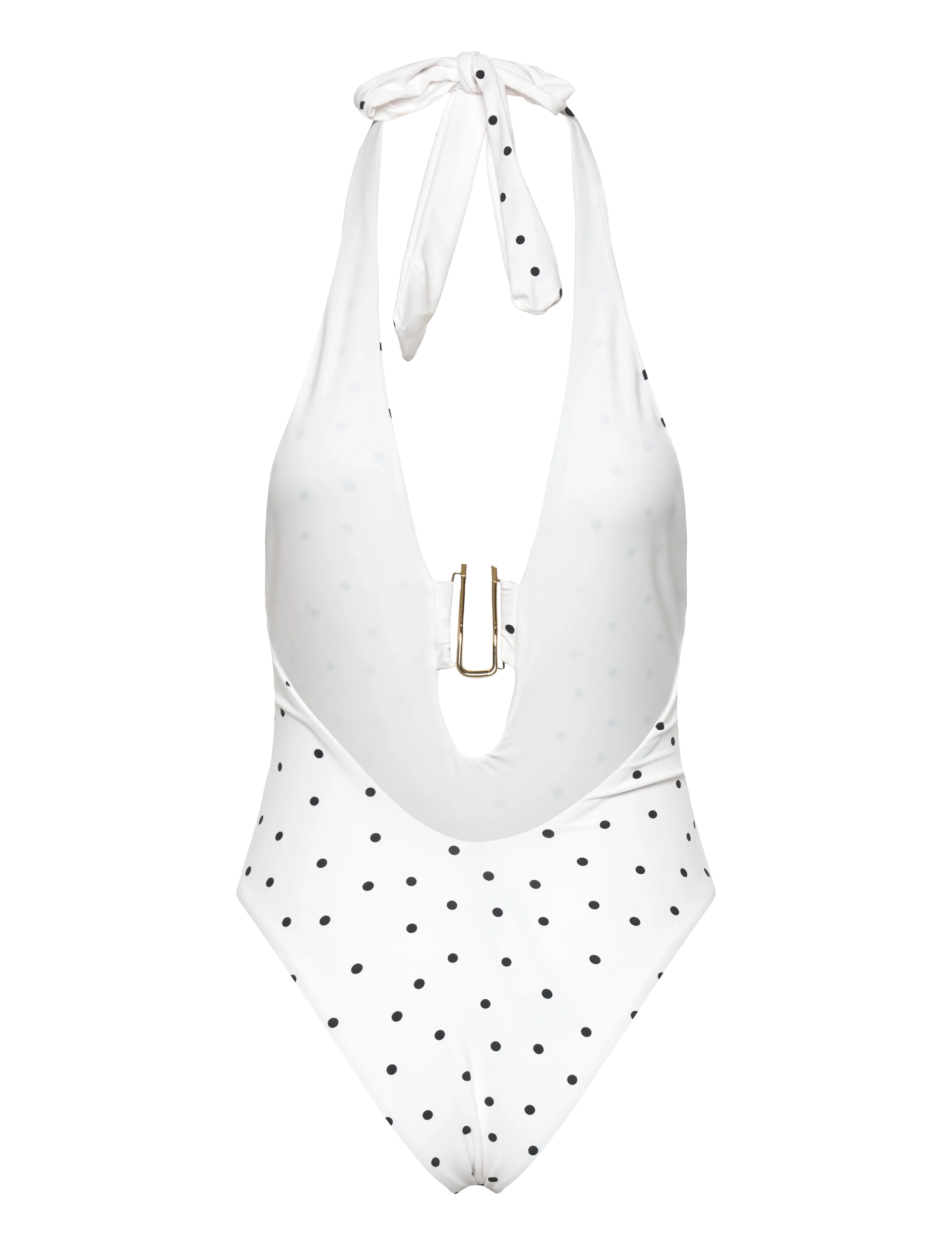 Bardot - LARA HALTER ONE PIECE - baddräkter - blackspot - 1