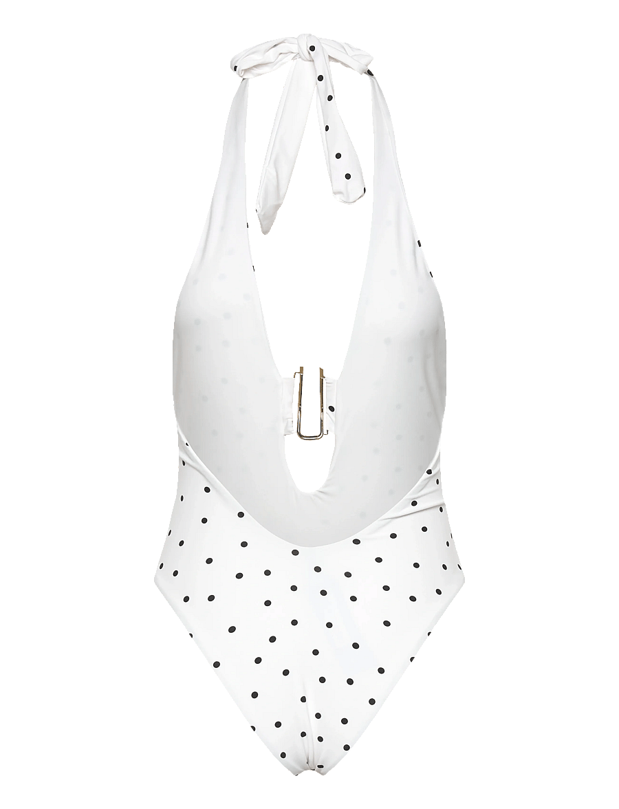 Bardot - LARA HALTER ONE PIECE - baddräkter - blackspot - 1