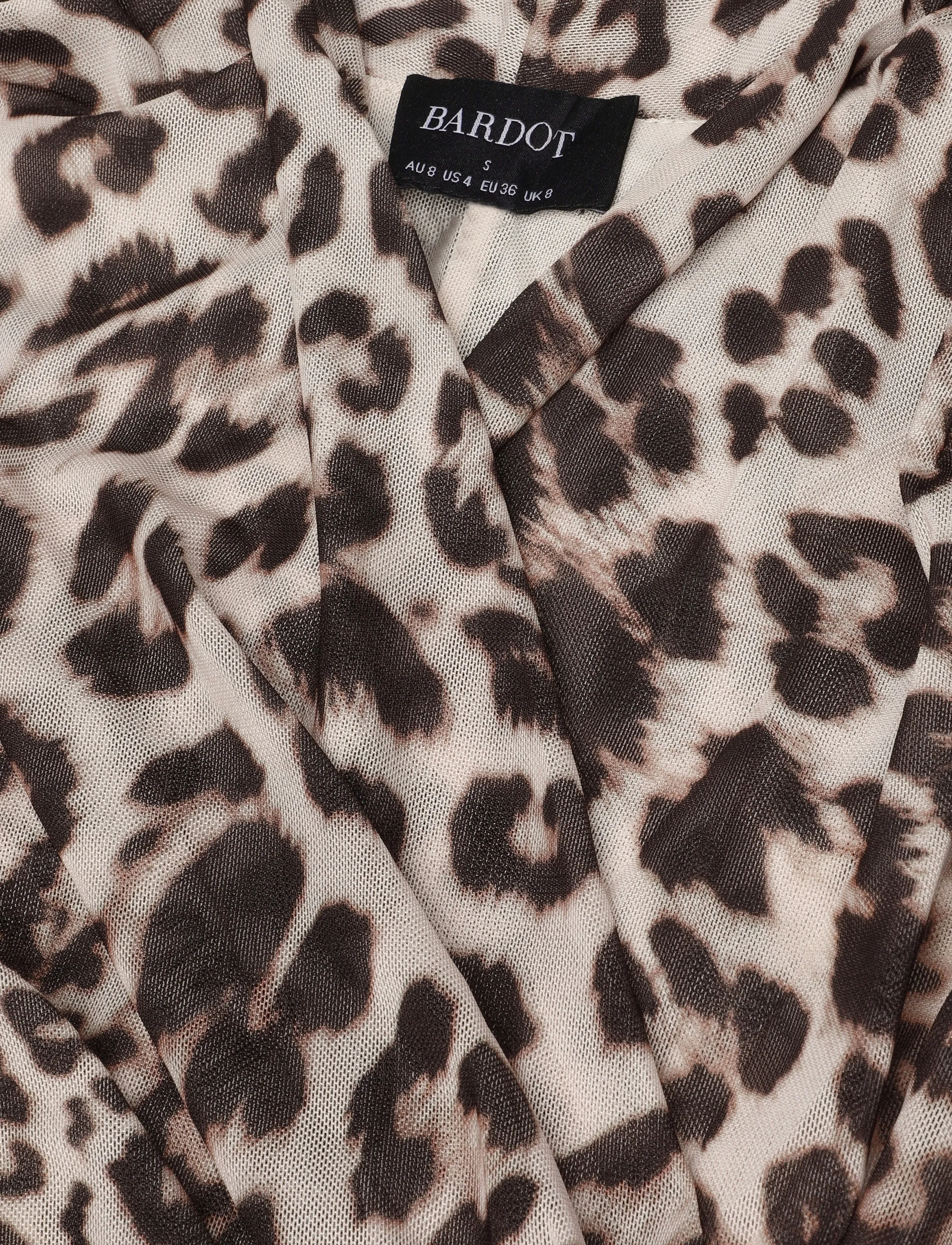 Bardot - KOURTNEY LONG SLEEVE BODYSUIT - bodid - leopard - 2