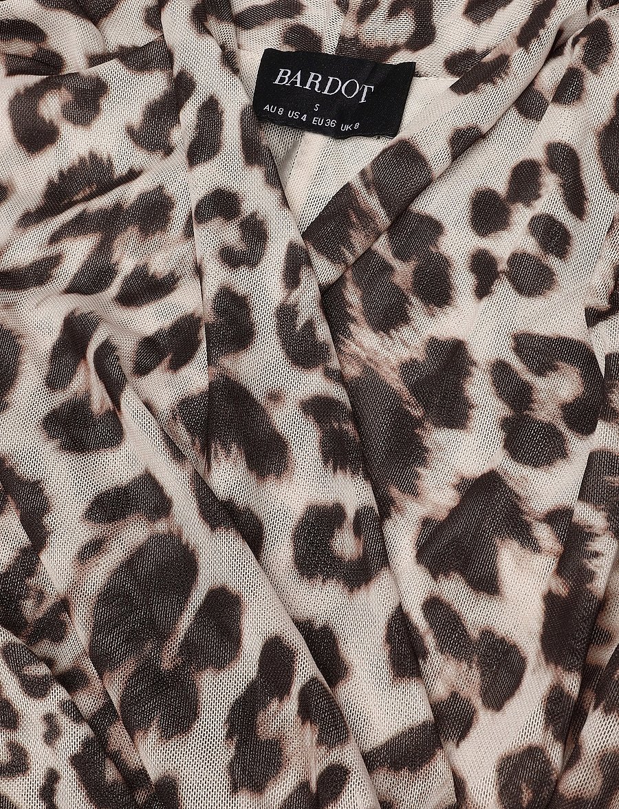 Bardot - KOURTNEY LONG SLEEVE BODYSUIT - bodid - leopard - 2