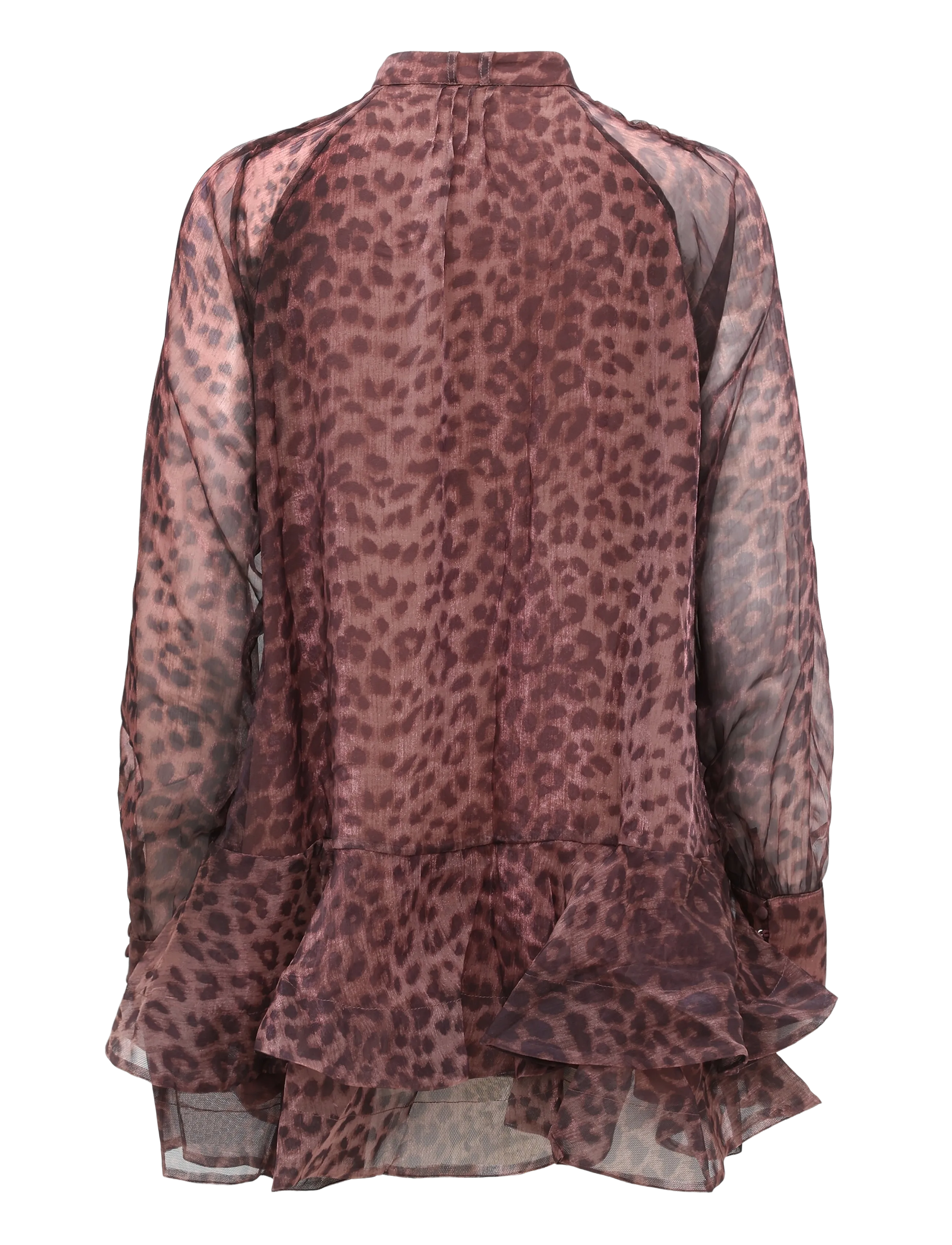 Bardot - ADRIE BABYDOLL MINI DRESS - leopard - 2