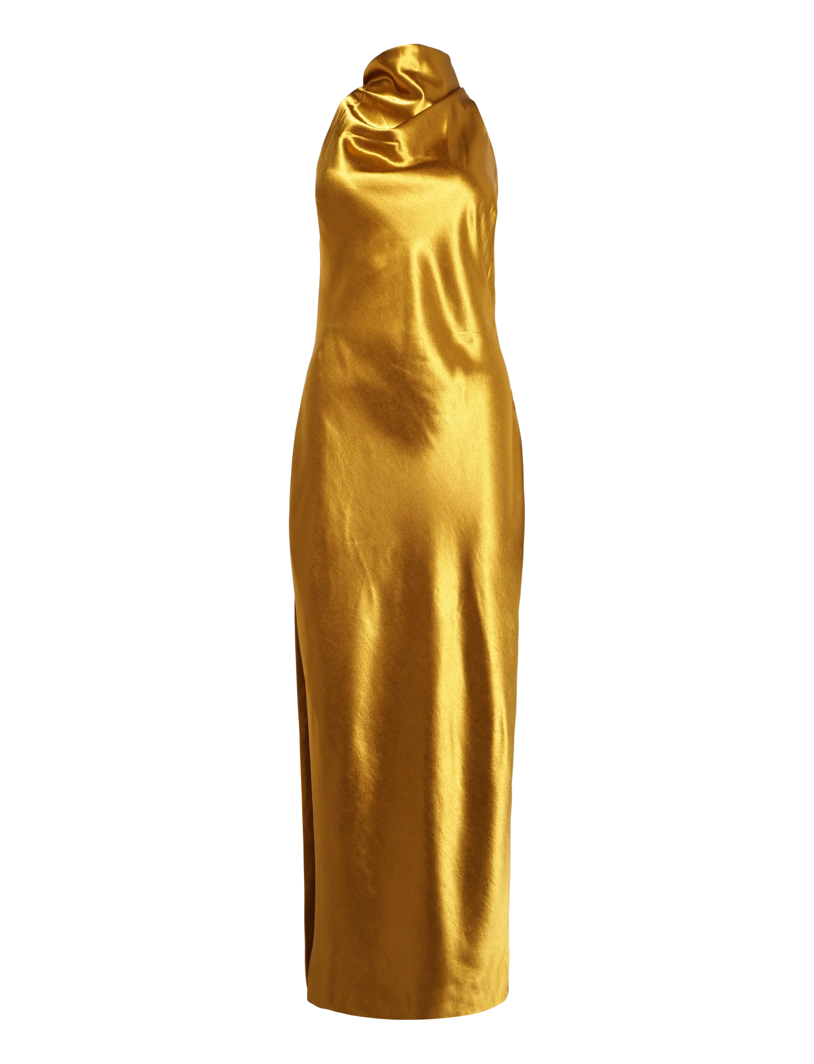 Bardot - THEA HIGH NECK MAXI DRESS - Õhtukleidid - golden - 1