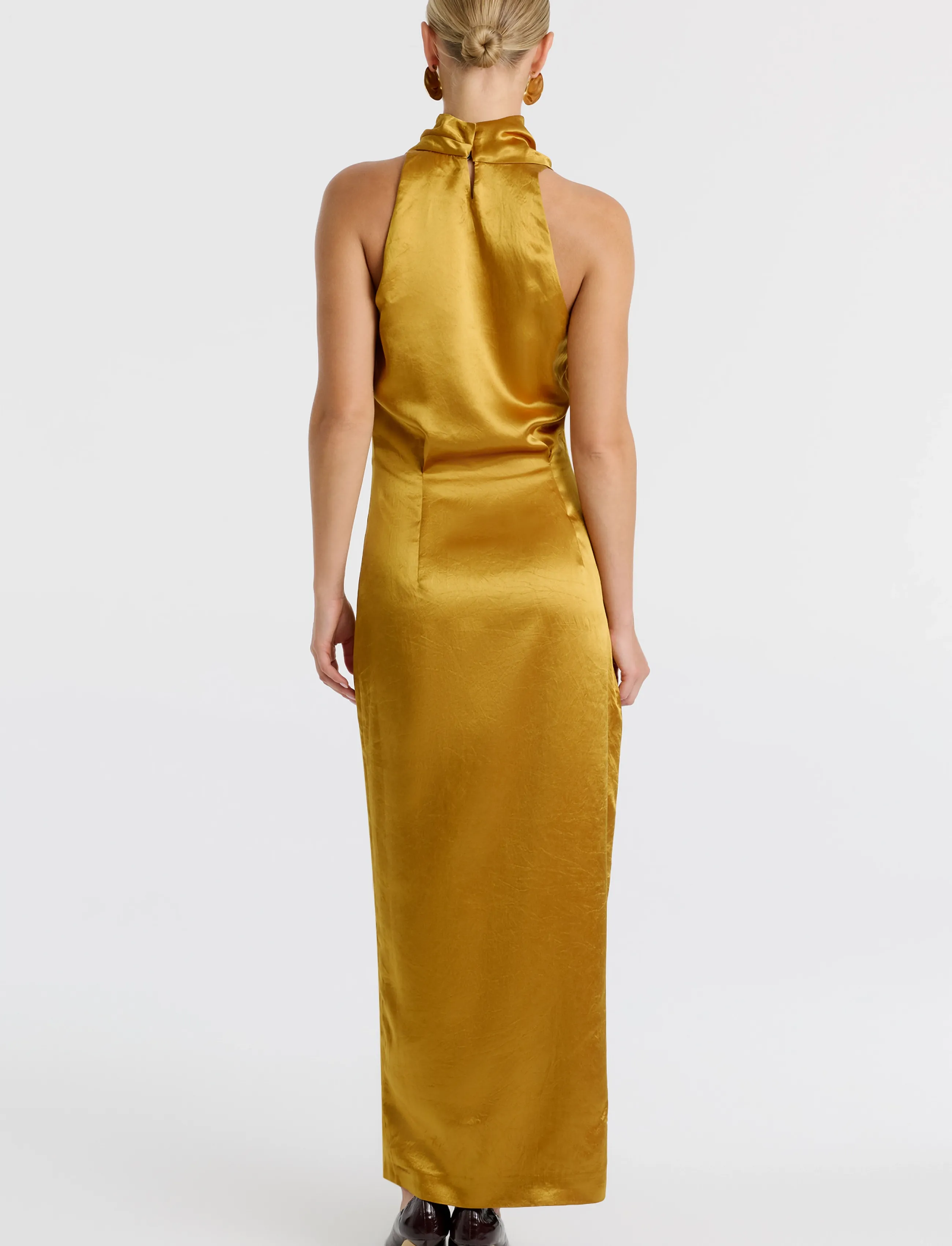 Bardot Thea High Neck Maxi Dress maxiklänningar dam – bild 5