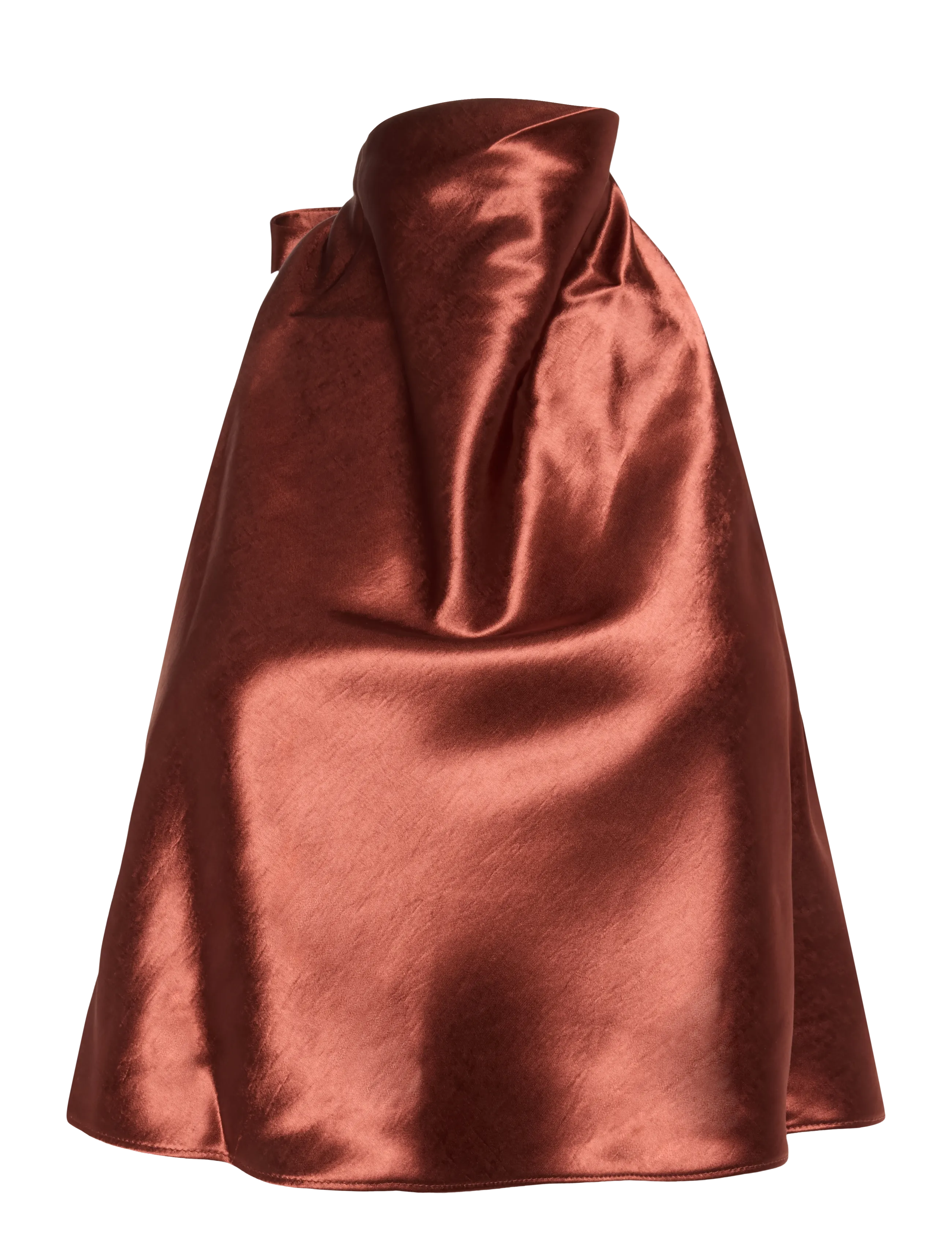 Bardot TONI COWL NECK TOP - Tøj - RUST / brown