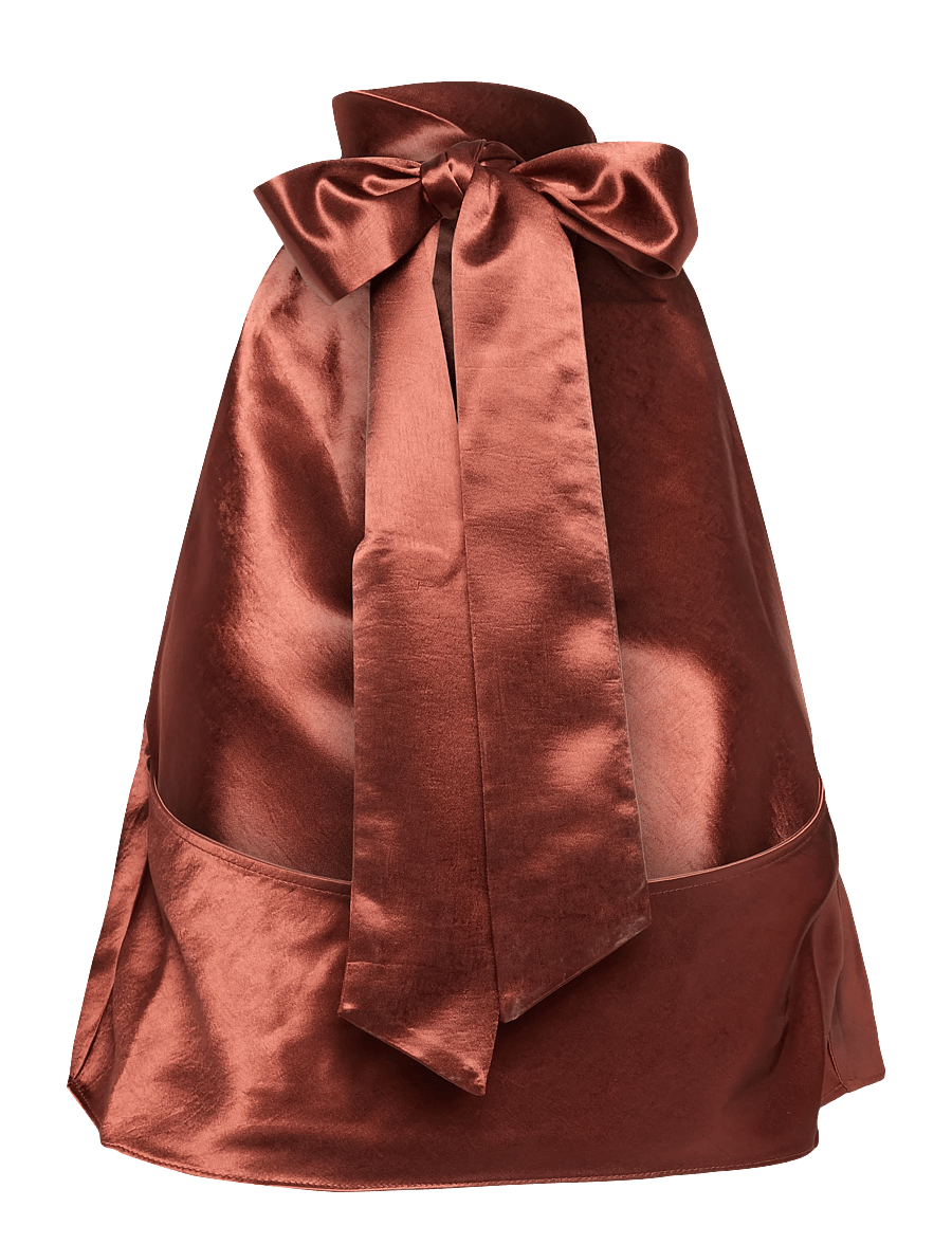 Bardot - TONI COWL NECK TOP - særlige begivenheder - rust - 1