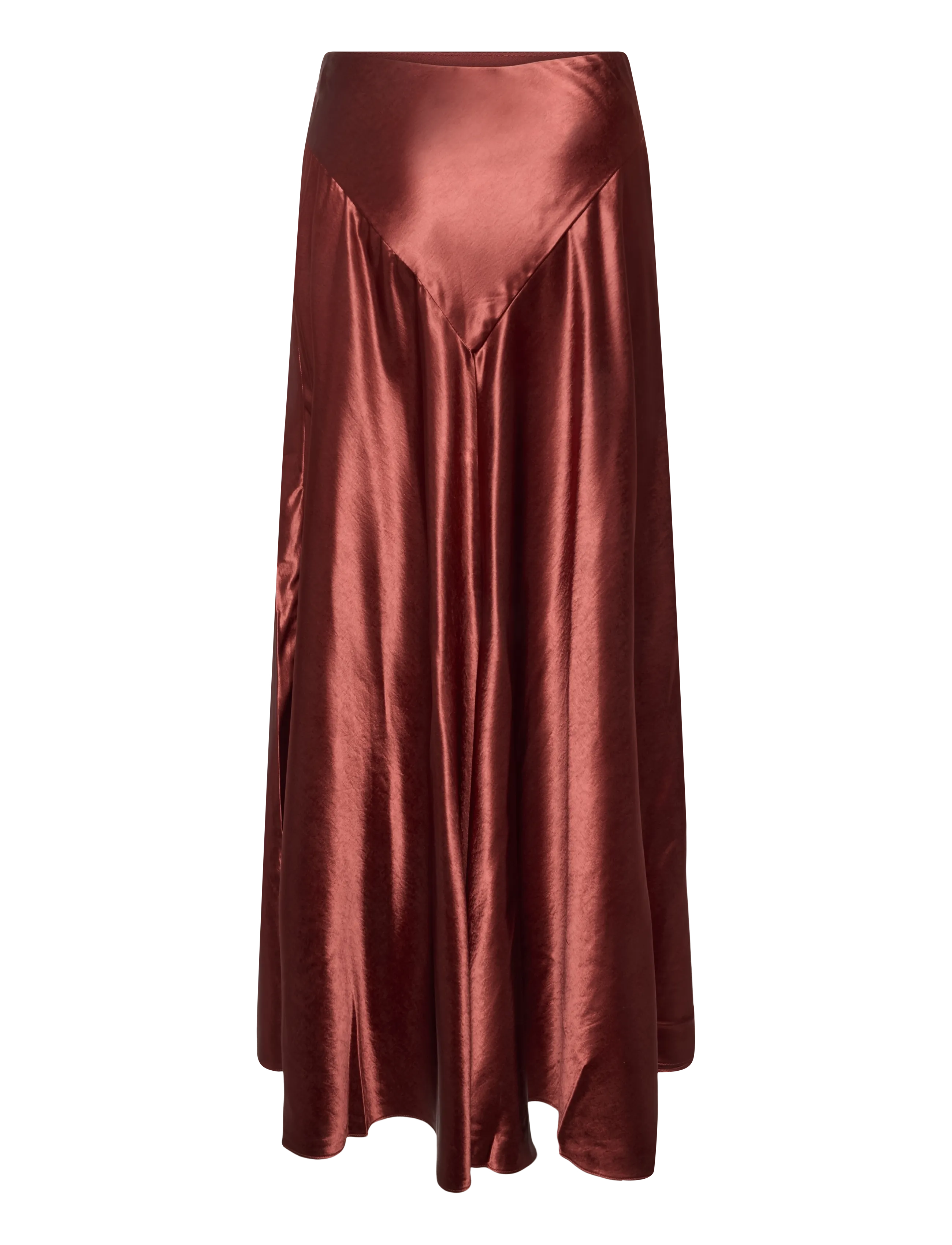 Bardot TONI FULL MAXI SKIRT - Nederdele - RUST / burgundy