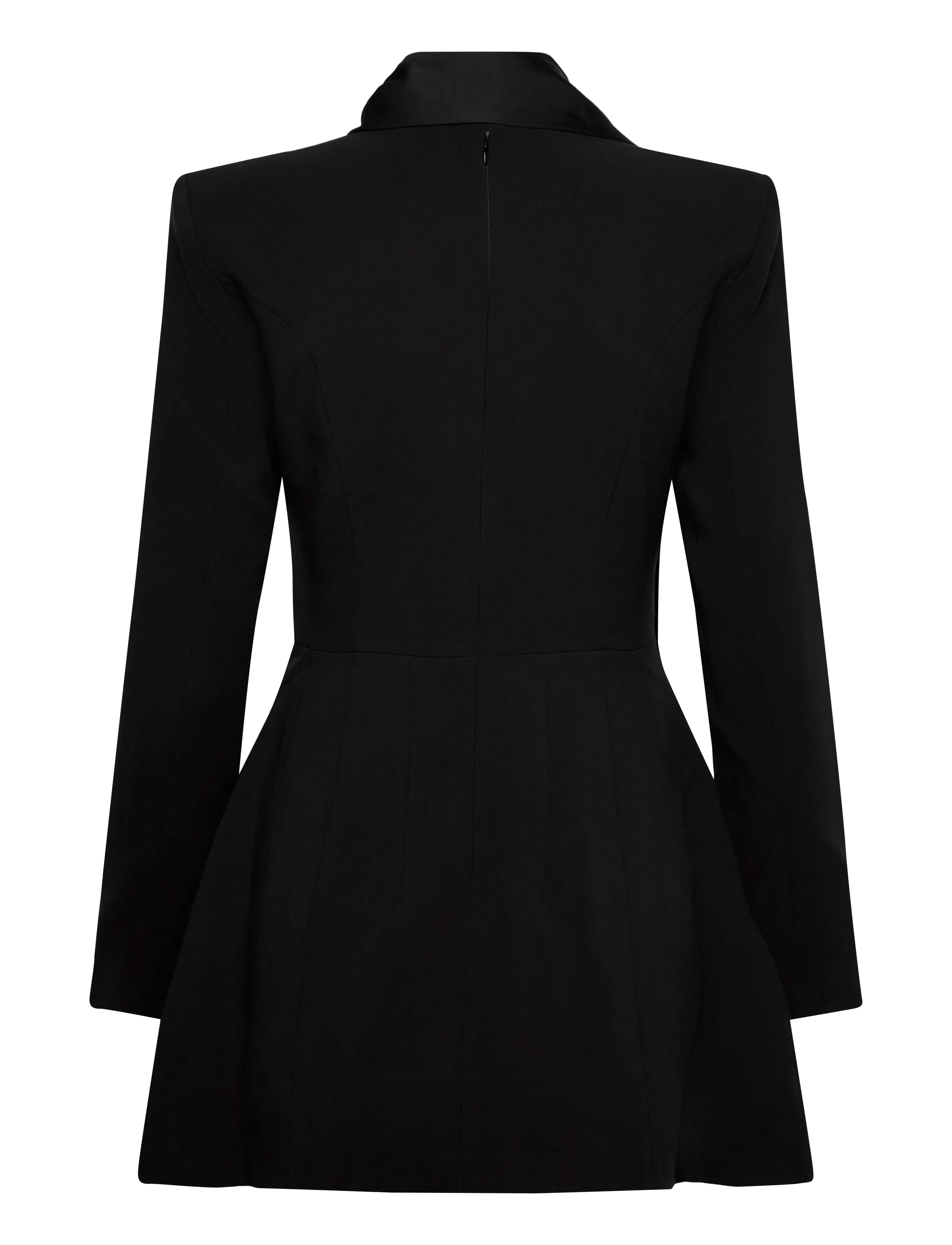Bardot - SONIA SHAWL COLLAR MINI DRESS - black - 2