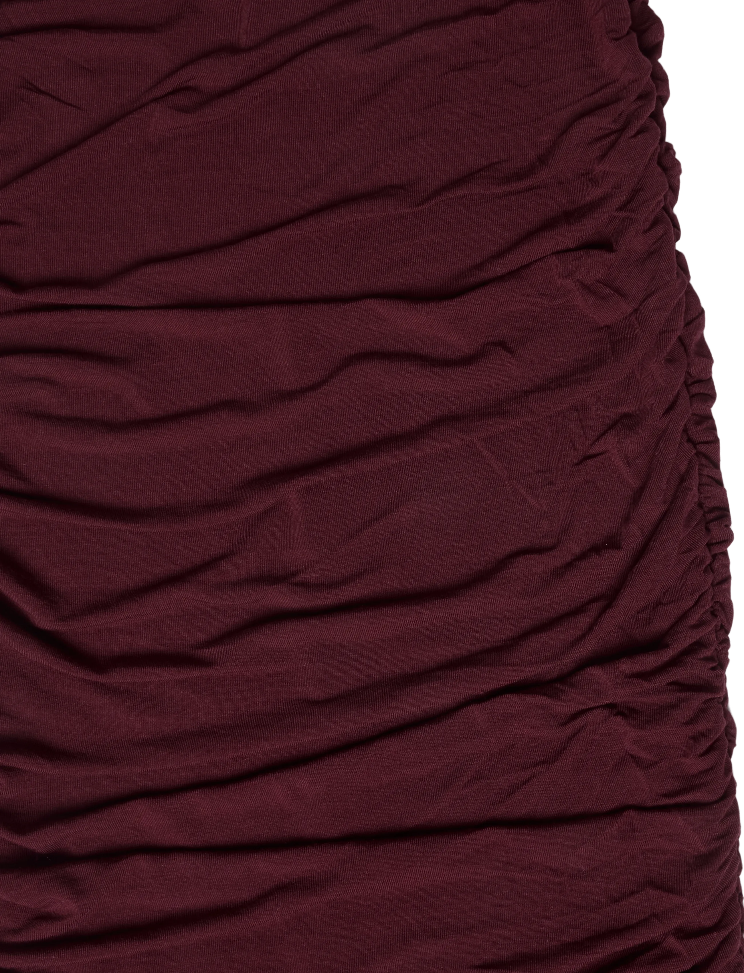 Bardot - AMERA KNIT MIDI DRESS - etuikleider - burgundy - 2