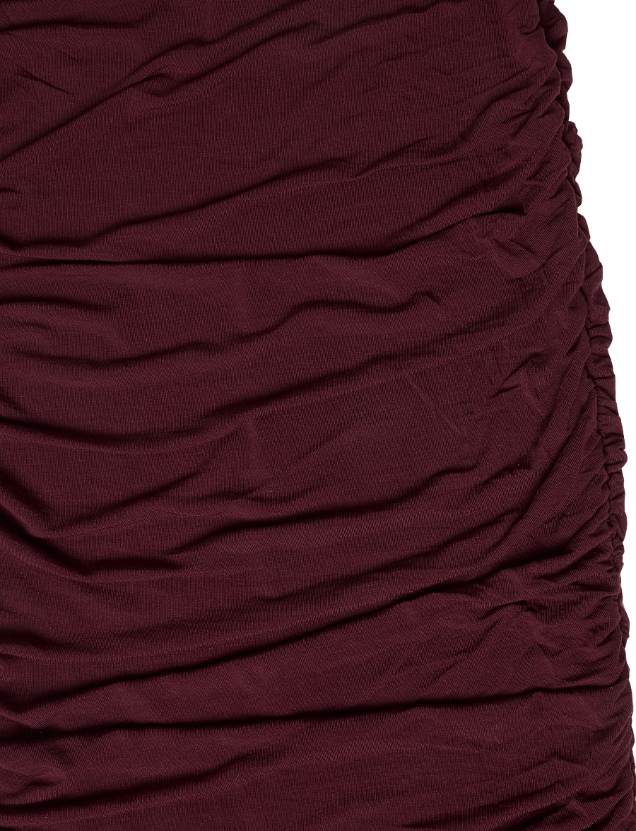 Bardot - AMERA KNIT MIDI DRESS - etuikleider - burgundy - 2