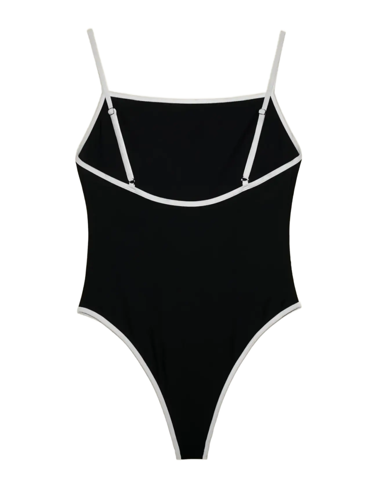 Bare Stockholm - NEO SWIMSUIT - black/white - 2