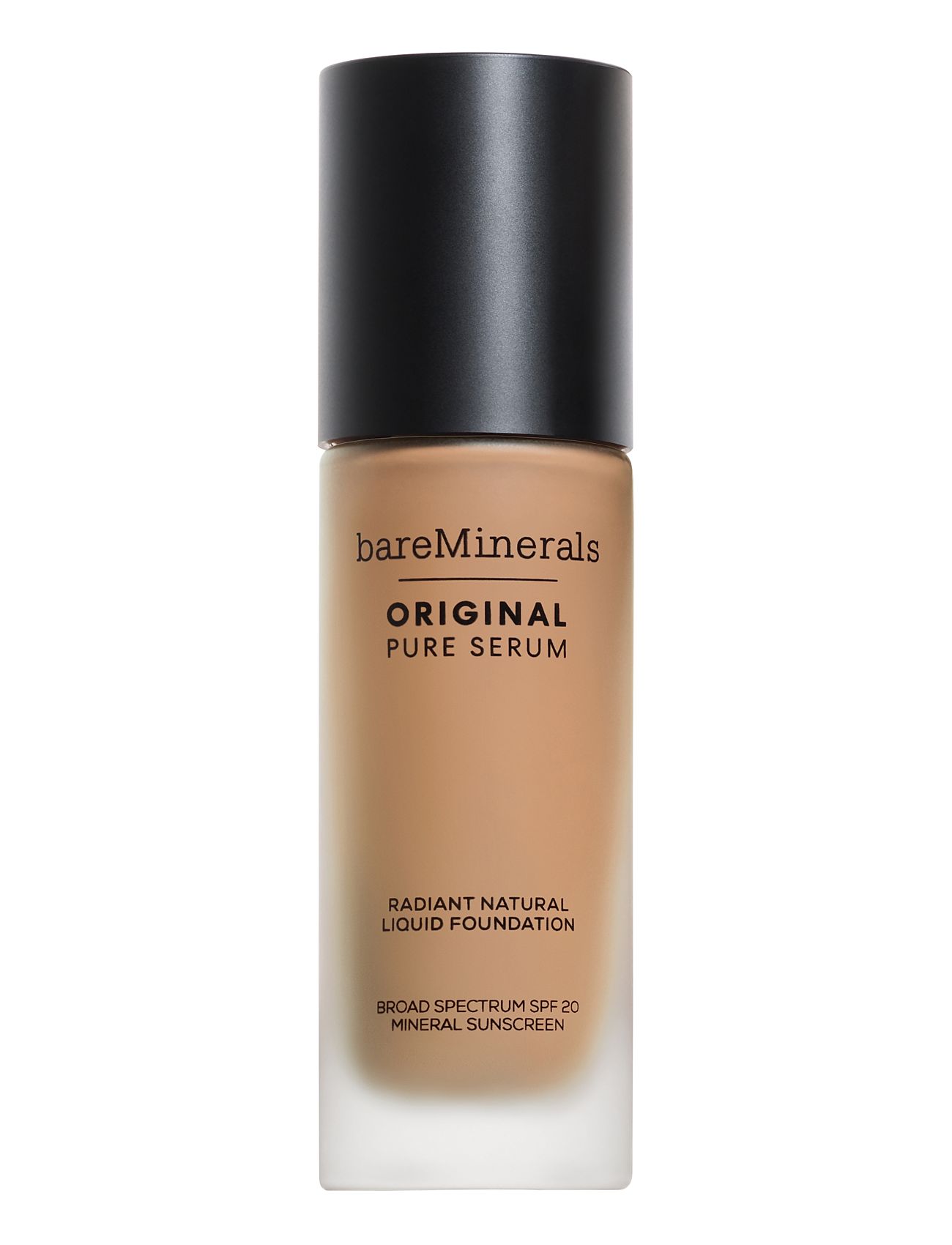 bareMinerals Original Pure Serum Radiant Natural Liquid Foundation Mineral Spf 20 Medium Neutral 3.5 - 30 ml