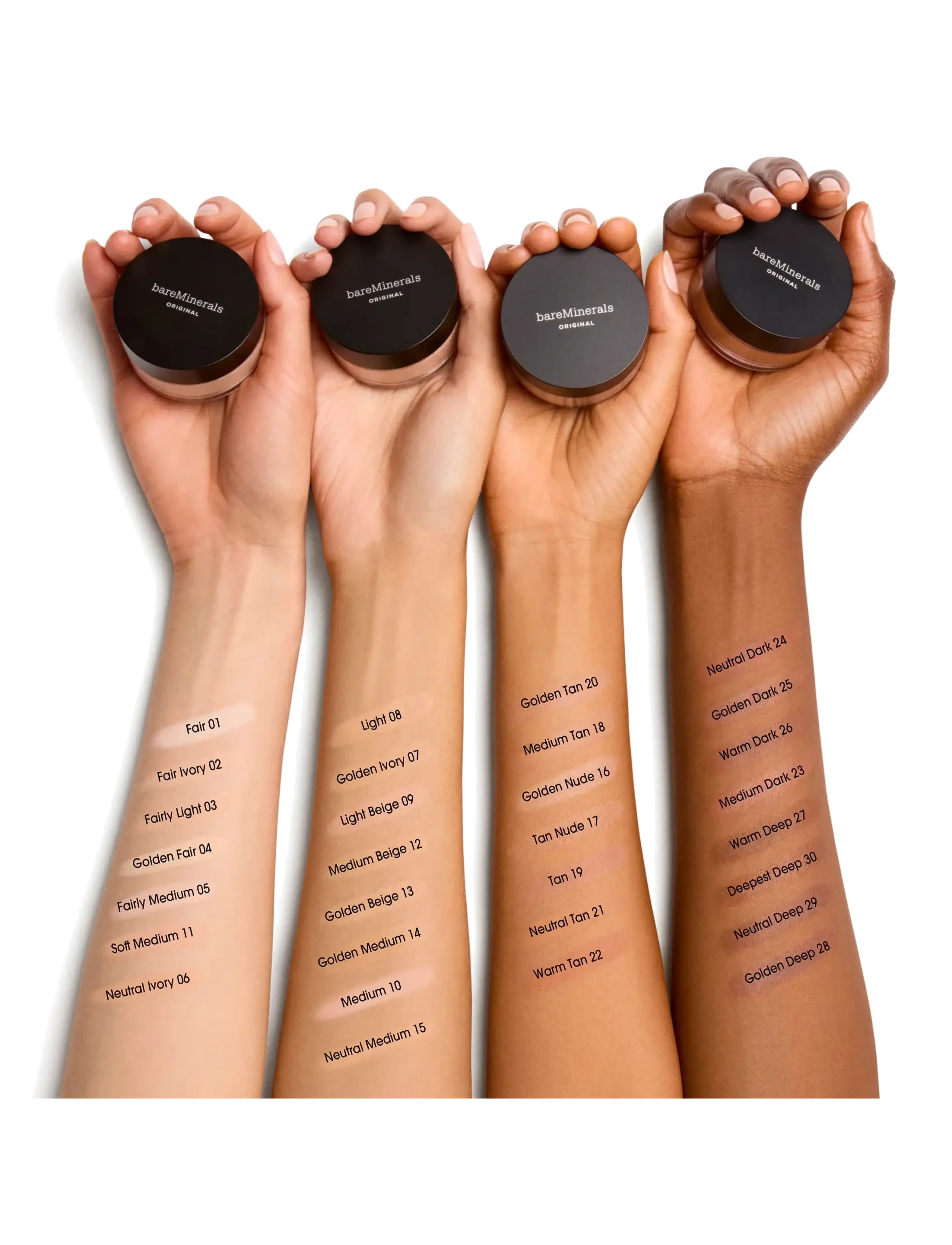 bareMinerals - BARE MINERALS Original Loose Foundation Golden fair (new formula) 04 - redo för date night - golden fair - 3