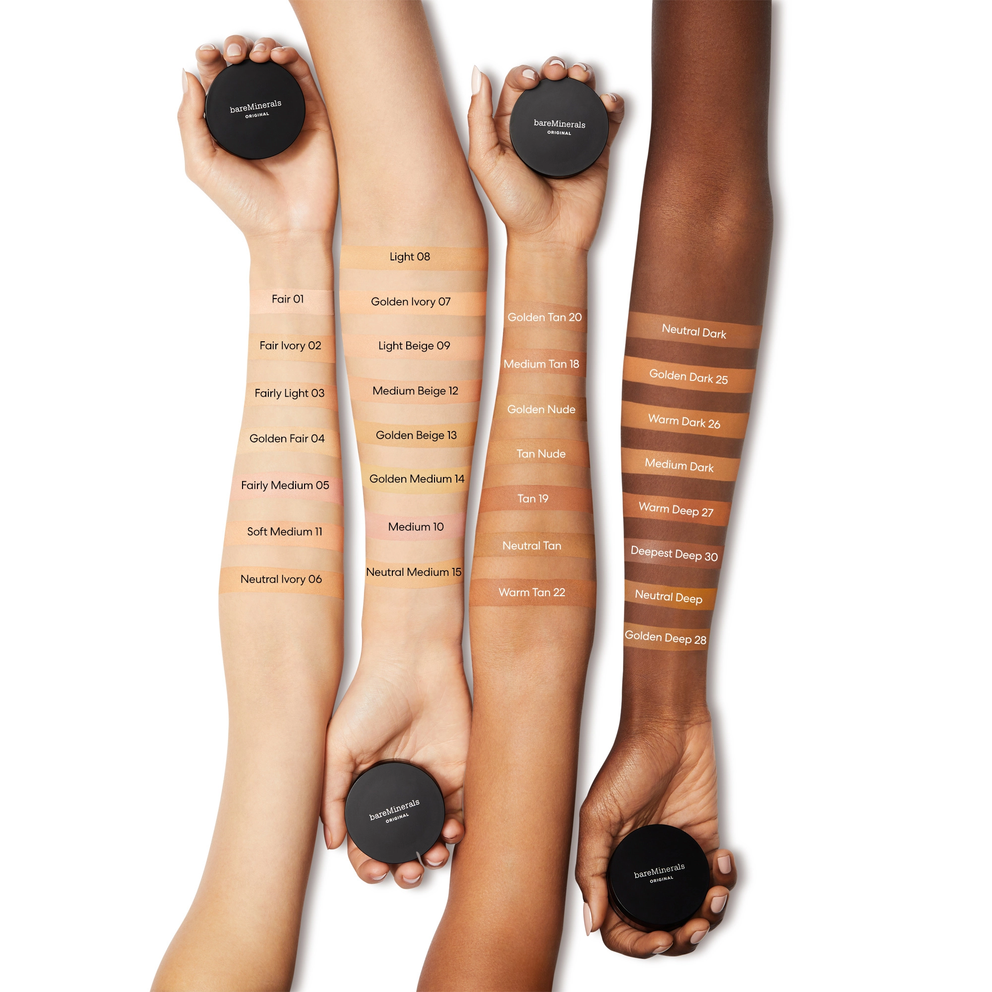 bareMinerals - Original Loose Foundation Tan nude 17 - makeup - tan nude 17 - 3
