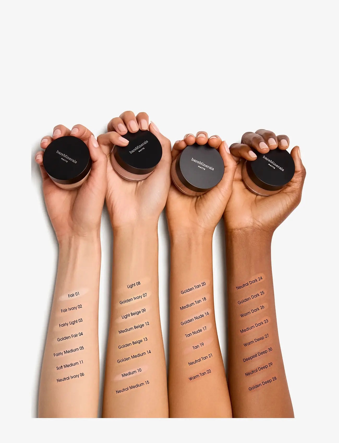 bareMinerals - Original Loose Matte Medium beige 12 - juhlamuotia outlet-hintaan - medium beige 12 - 3