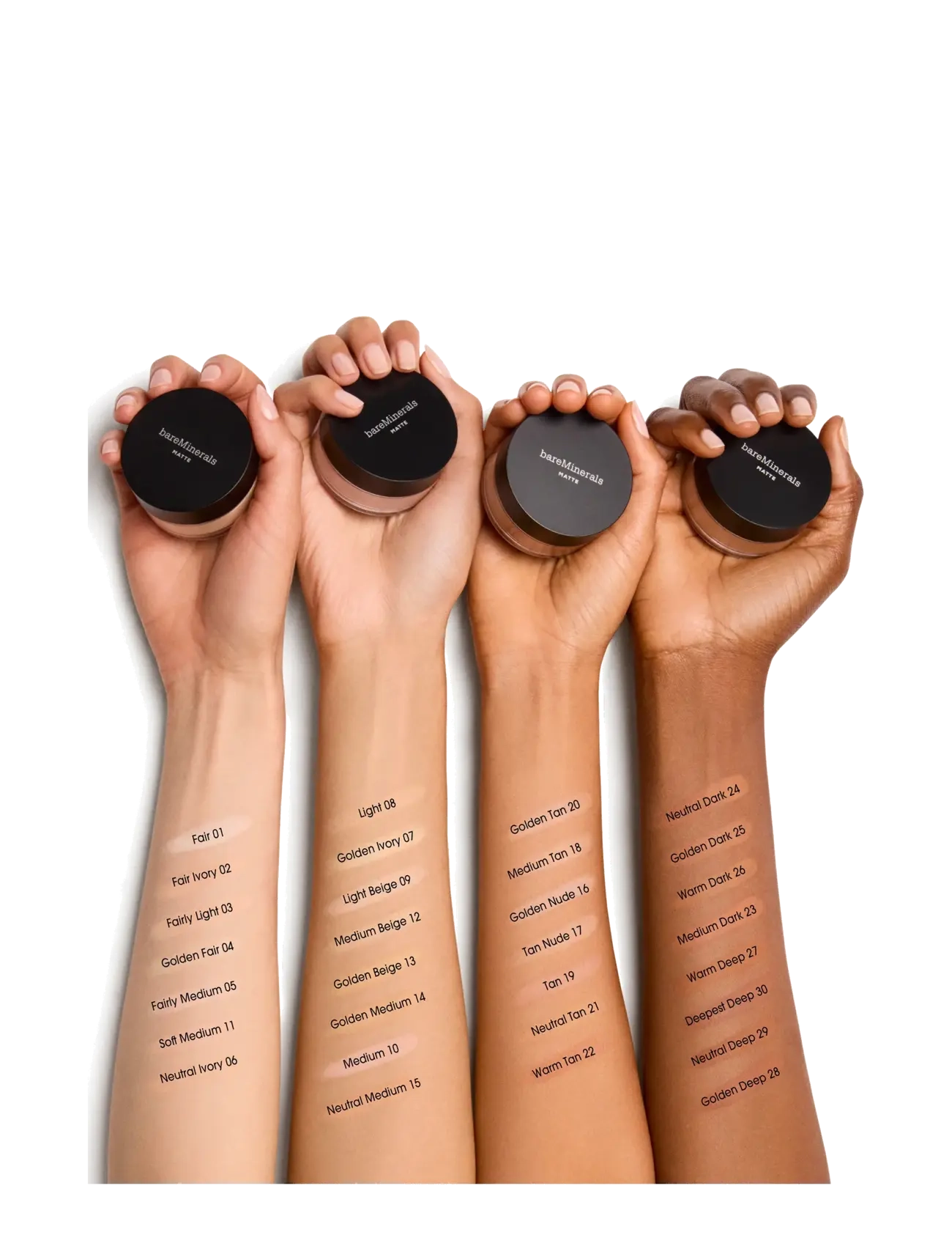 bareMinerals - Original Loose Matte Medium beige 12 - redo för date night - medium beige 12 - 3