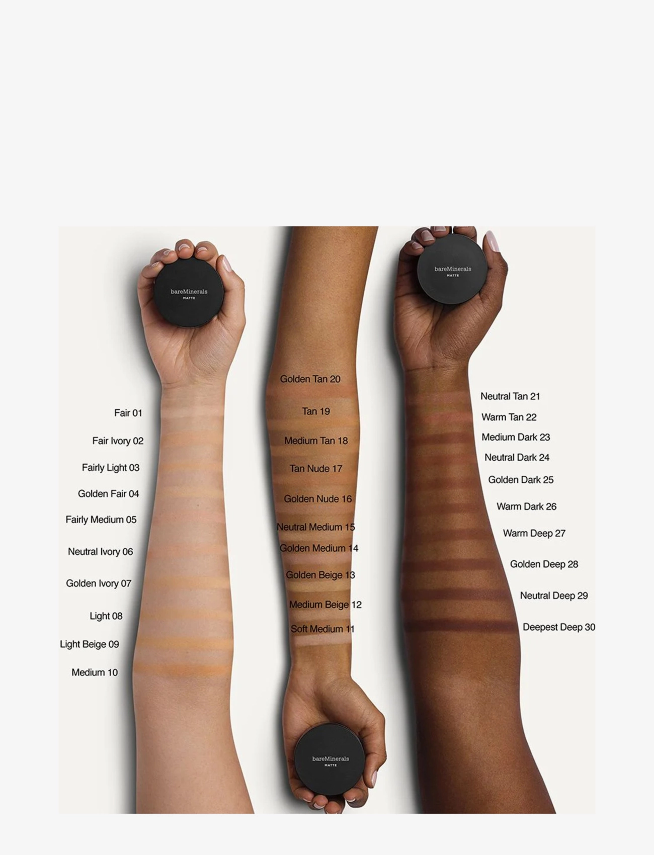 bareMinerals - Original Loose Matte Medium tan 18 - redo för date night - medium tan 18 - 3