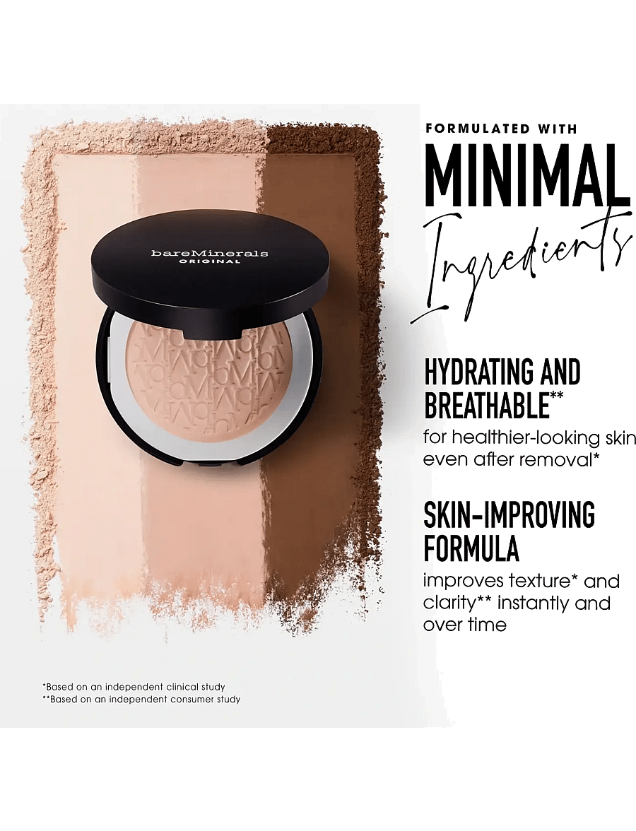 bareMinerals - Original Pressed Powder Foundation 8.00 ML - redo för date night - golden beige - 5