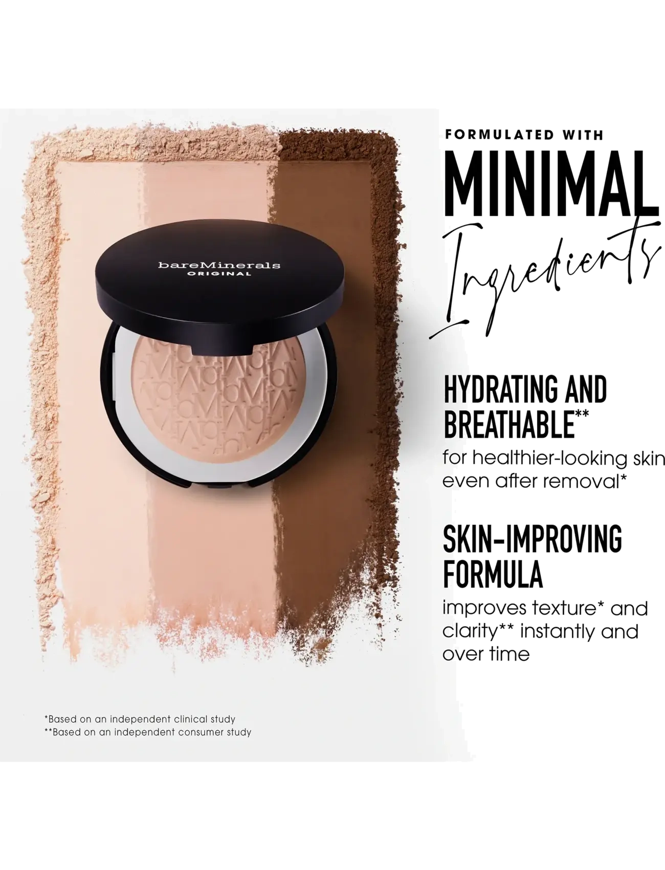 bareMinerals - Original Pressed Powder Foundation 8.00 ML - redo för date night - neutral medium - 5