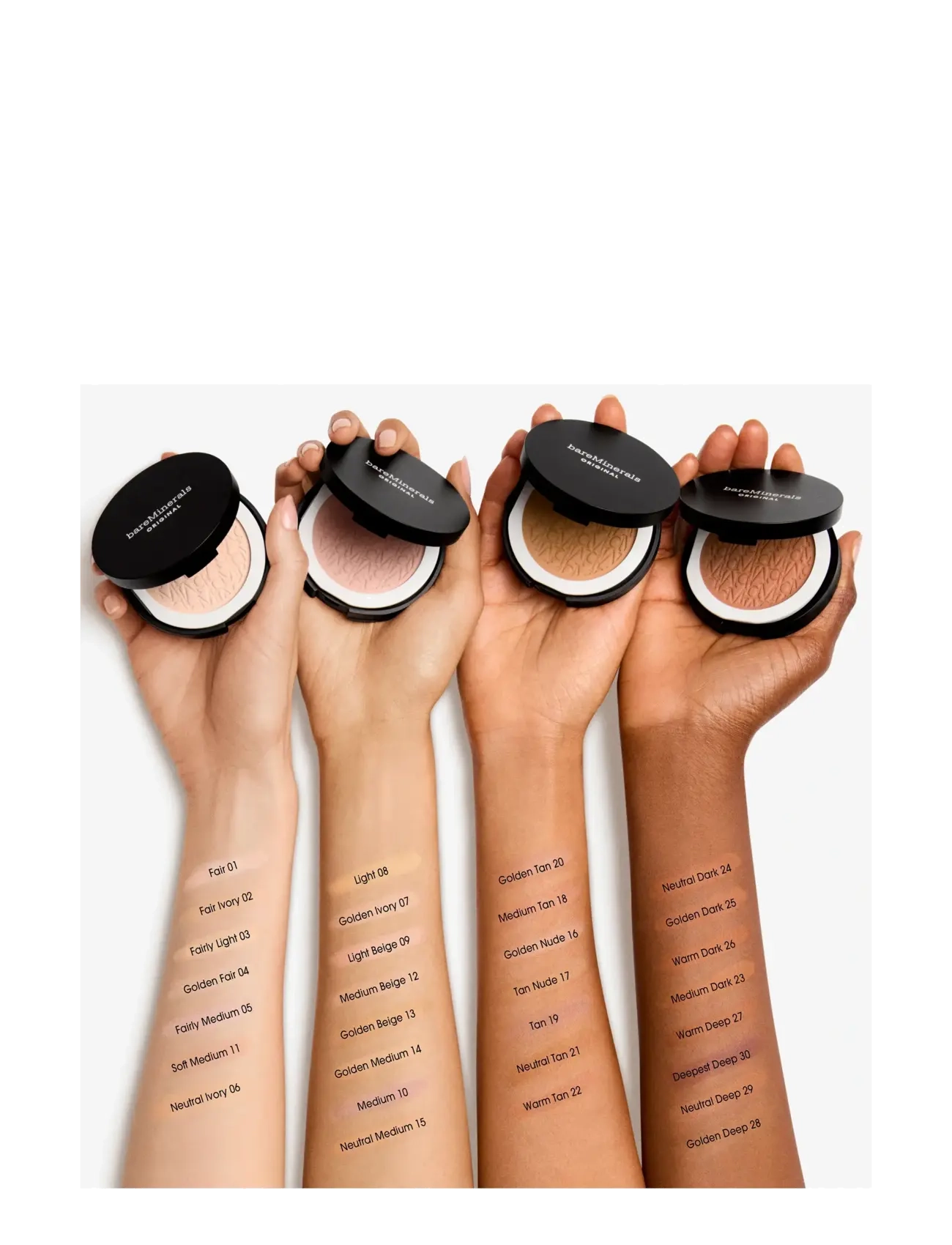 bareMinerals - Original Pressed Powder Foundation 8.00 ML - redo för date night - warm tan - 3