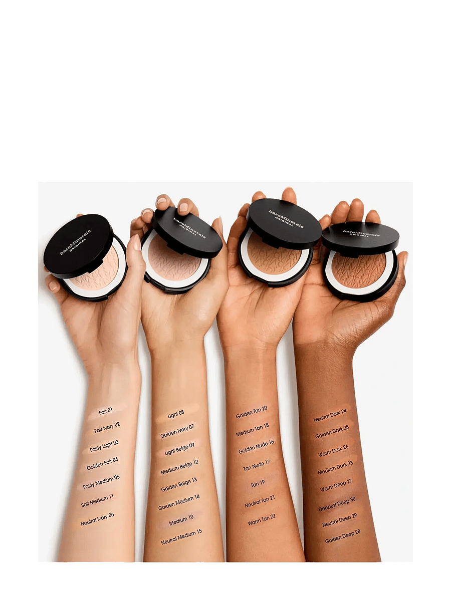 bareMinerals - Original Pressed Powder Foundation - klár fyrir stefnumótið - golden deep - 2