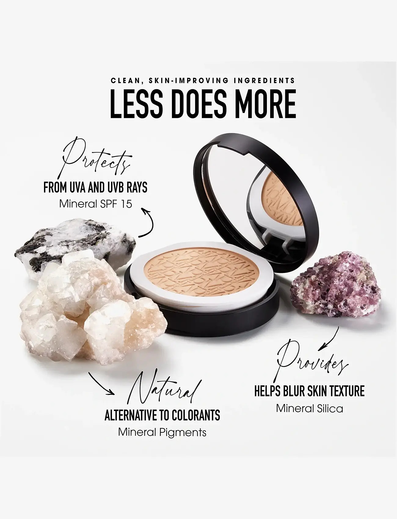 bareMinerals - Original Pressed Powder Foundation Deepest Deep 30 8.00 ML - redo för date night - deepest deep - 3