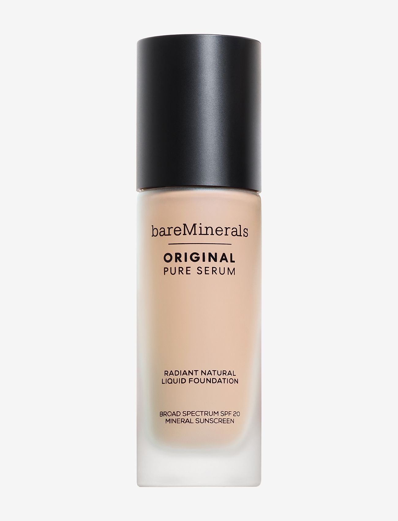 bareMinerals ORIGINAL Pure Serum Radiant Natural Liquid Foundation Mineral SPF 20 Fair Cool 1 - bareMinerals - FAIR COOL 1 / natural