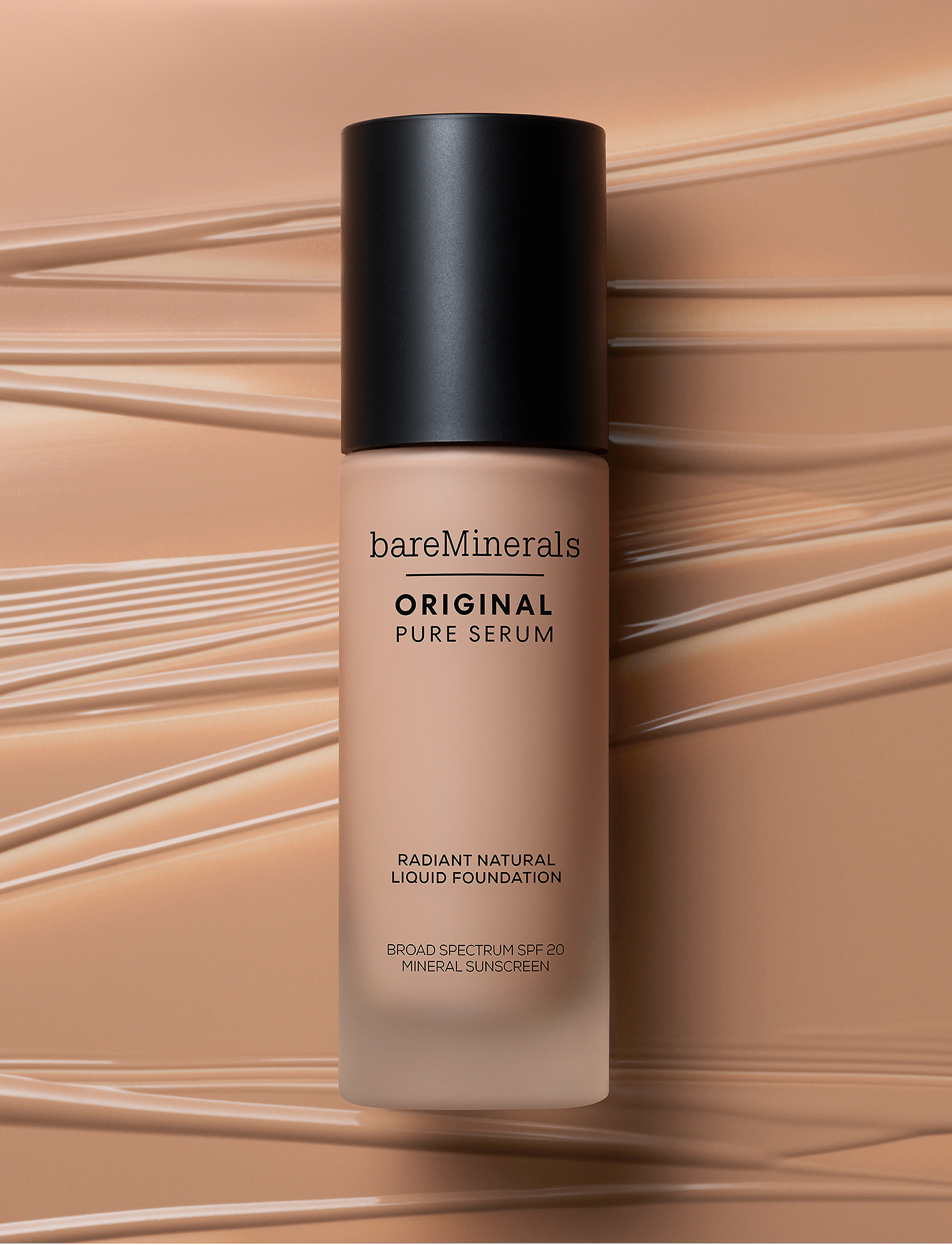 bareMinerals - ORIGINAL Pure Serum Radiant Natural Liquid Foundation Mineral SPF 20 Fair Cool 1 - bliv klar til date night - fair cool 1 - 4