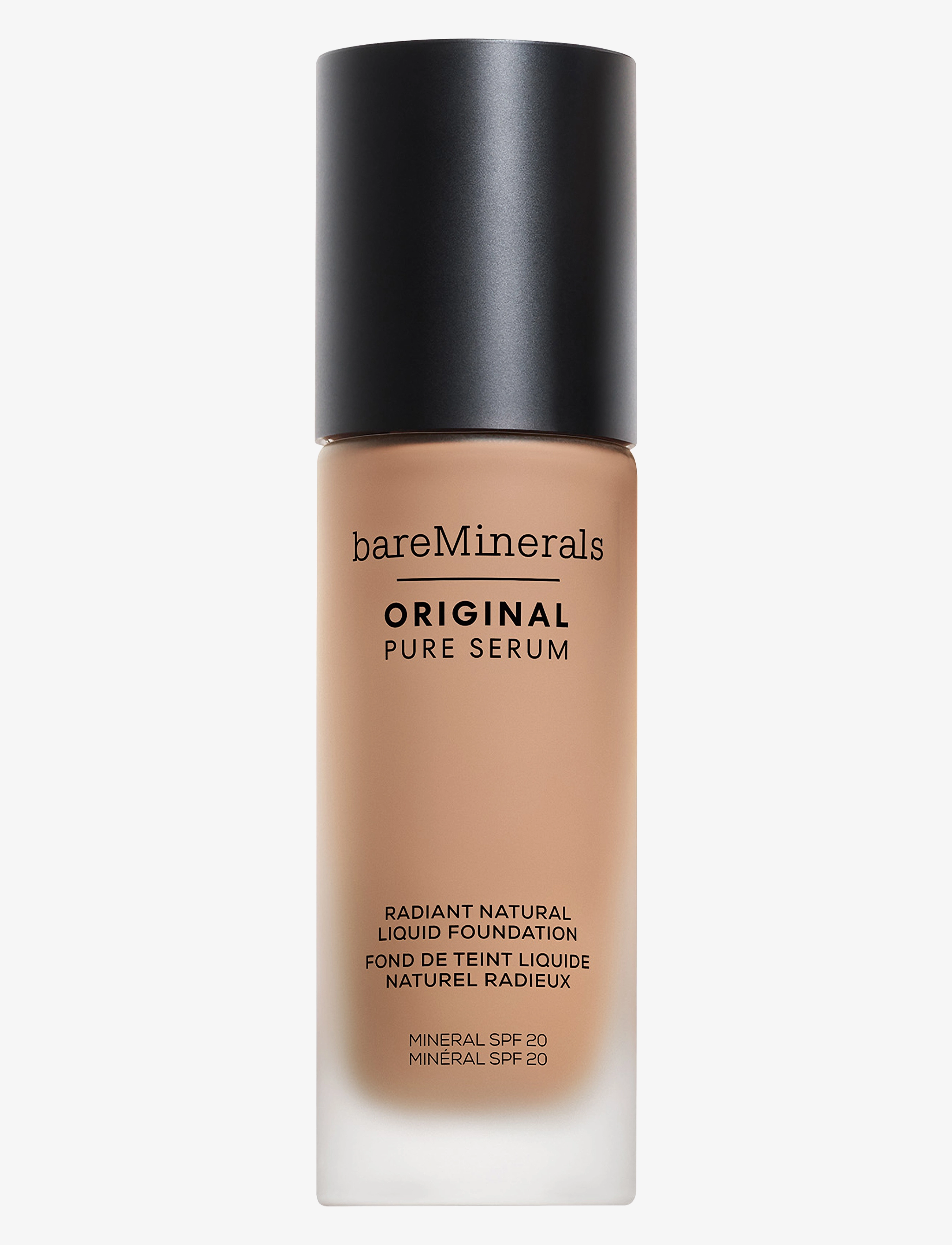 bareMinerals ORIGINAL Pure Serum Radiant Natural Liquid Foundation Mineral SPF 20 - Ansigtsmakeup - MEDIUM COOL 3 / natural