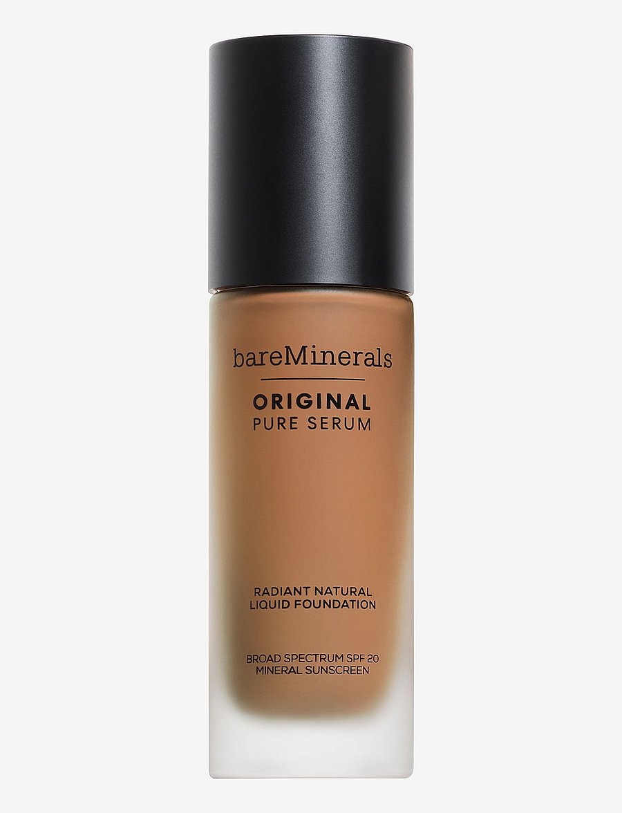 bareMinerals - ORIGINAL Pure Serum Radiant Natural Liquid Foundation Mineral SPF 20 Medium Deep Neutral 4.5 - makeup - medium deep neutral 4.5 - 0
