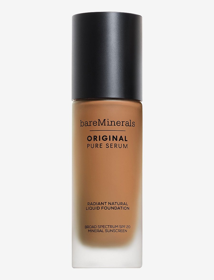 bareMinerals - ORIGINAL Pure Serum Radiant Natural Liquid Foundation Mineral SPF 20 Medium Deep Warm 4.5 - makeup - medium deep warm 4.5 - 0