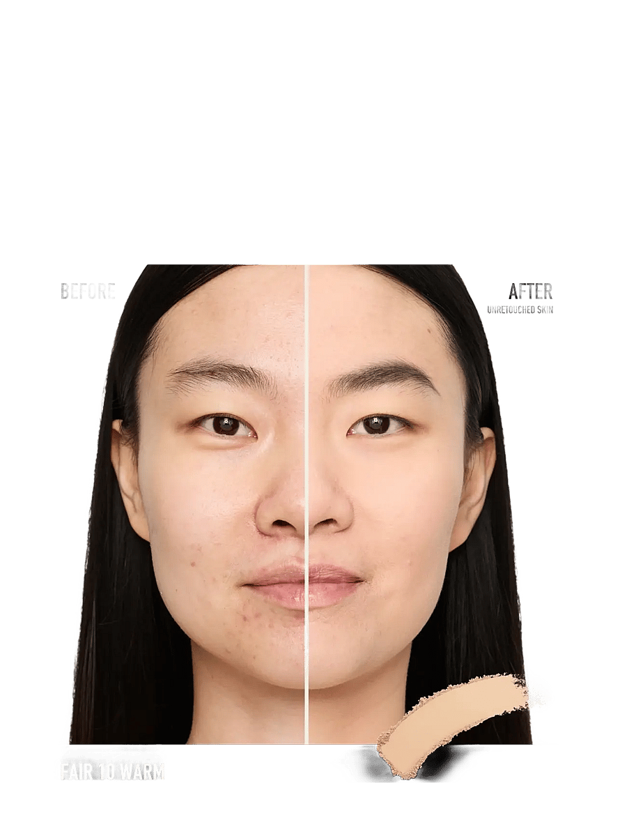 bareMinerals - BarePRO 24H Skin-Perfecting Pressed Powd Fair 10 Warm 8.00 GR - makeup - fair 10 warm - 2