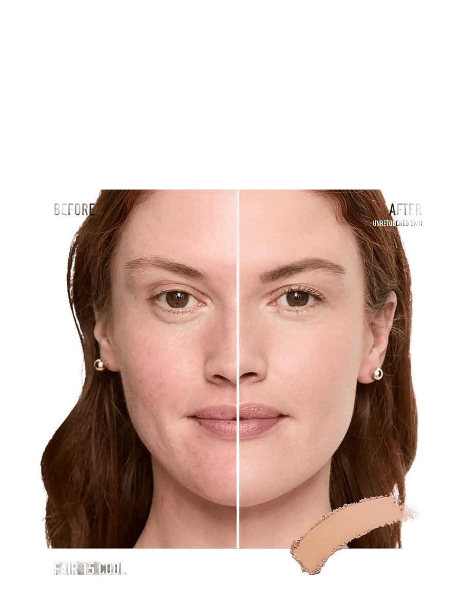 bareMinerals - BarePRO 24H Skin-Perfecting Pressed Powd Fair 15 Cool 8.00 GR - makeup - fair 15 cool - 2