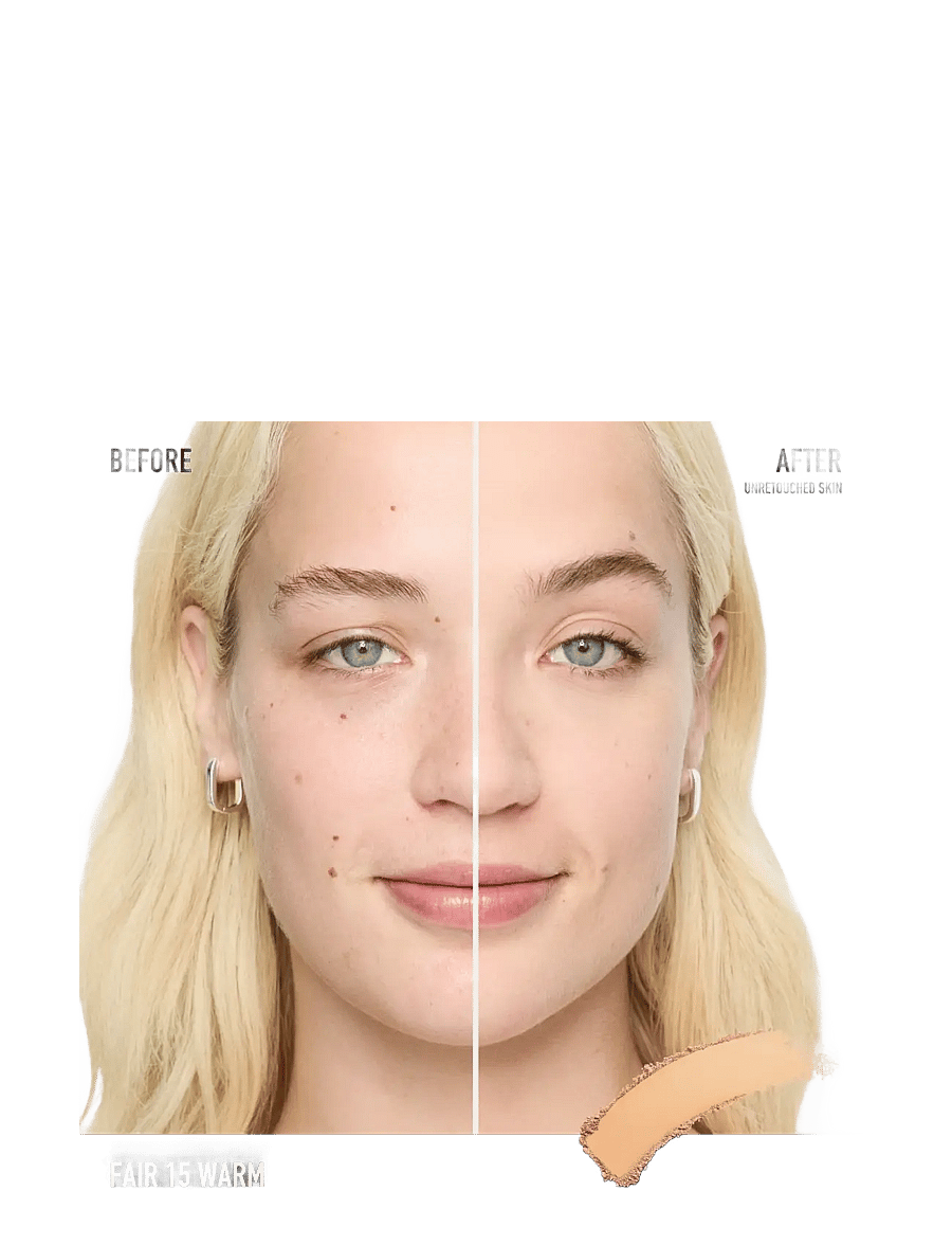 bareMinerals - BarePRO 24H Skin-Perfecting Pressed Powd Fair 15 Warm 8.00 GR - makeup - fair 15 warm - 2