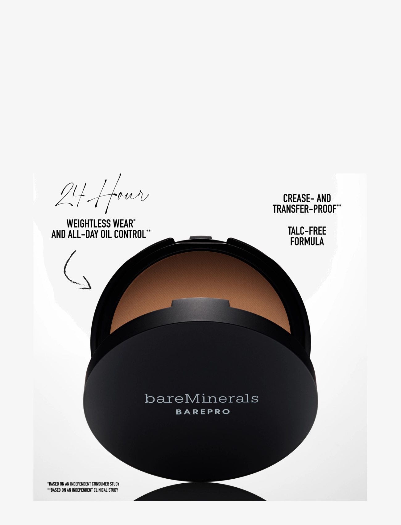 bareMinerals - BarePRO 24H Skin-Perfecting Pressed Powd Light 22 Neutral 8.00 GR - makeup - light 22 neutral - 5