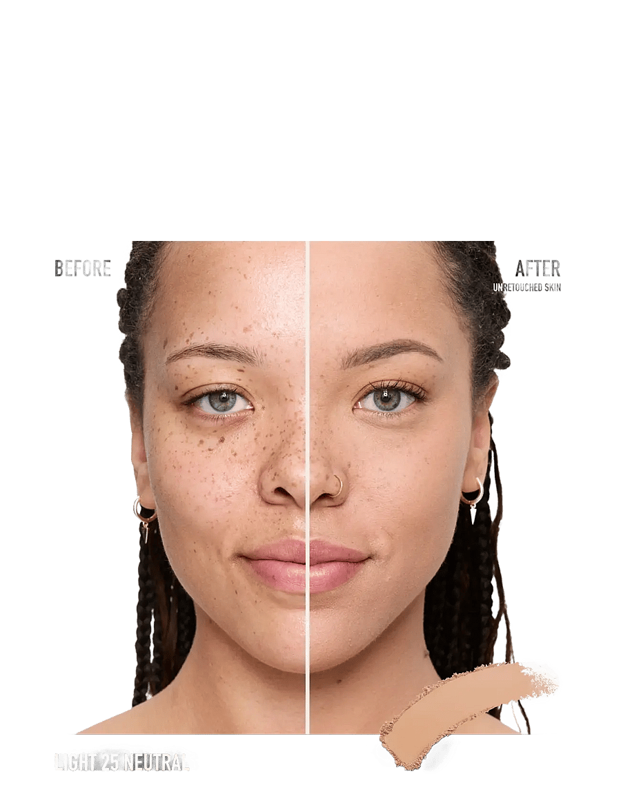 bareMinerals - BarePRO 24H Skin-Perfecting Pressed Powd Light 25 Neutral 8.00 GR - makeup - light 25 neutral - 2